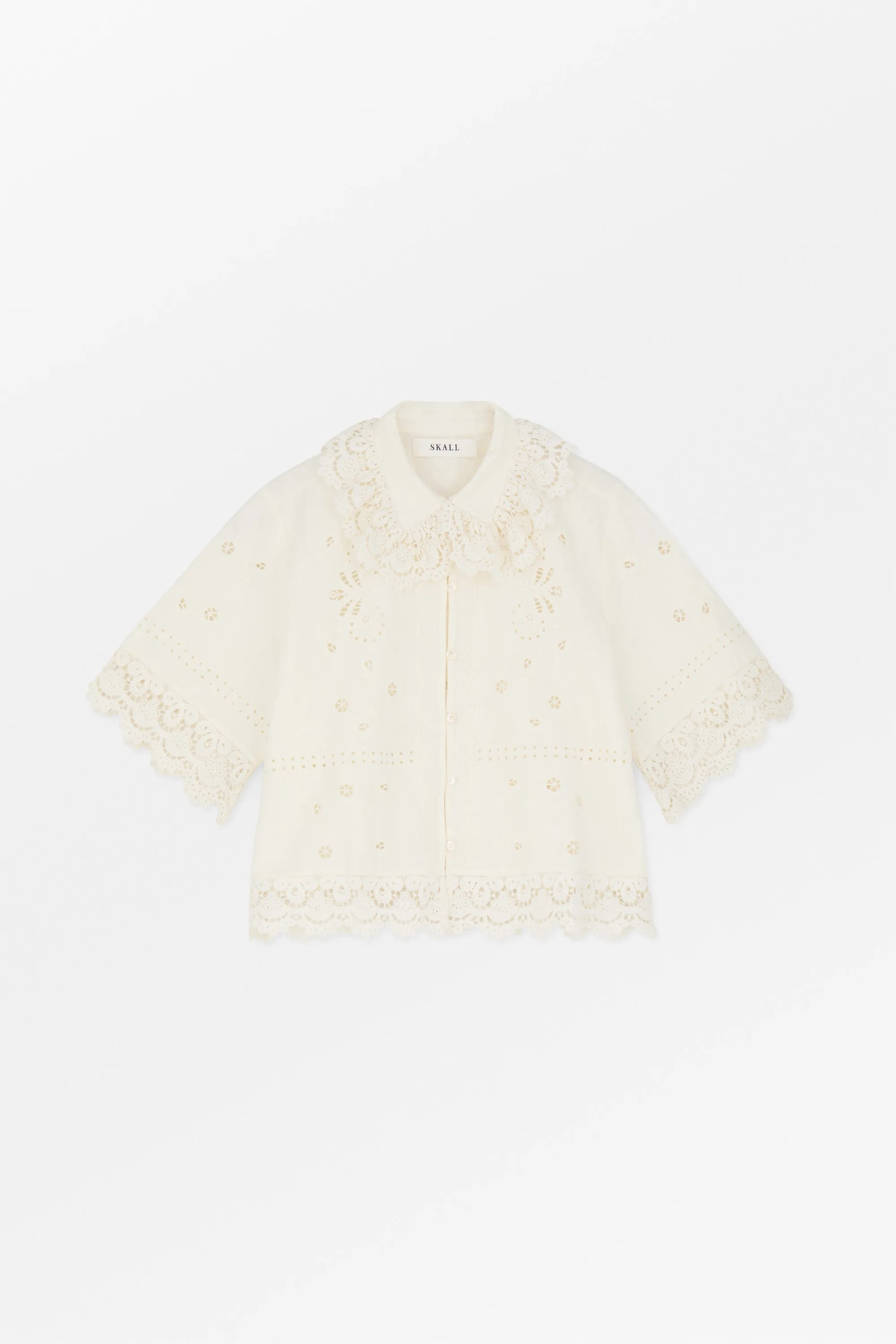 Talia shirt - Antique white sold by Skall Studio