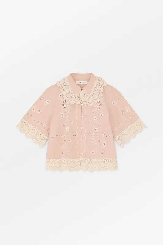 Talia shirt - Antique Rose made by Skall Studio