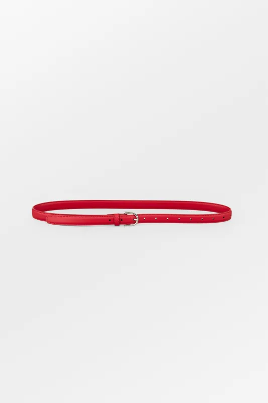 SKALL classic belt - Clear red made by Skall Studio