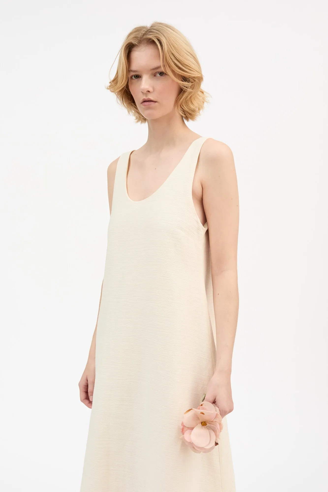 Lucinda dress - Ecru sold by Skall Studio product image thumbnail 3