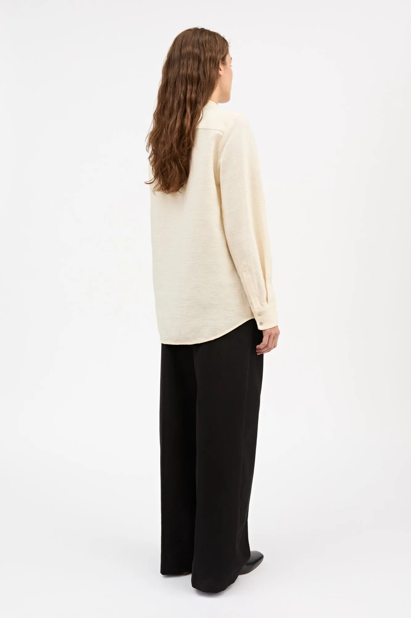 Leanne shirt - Ecru sold by Skall Studio product image thumbnail 4