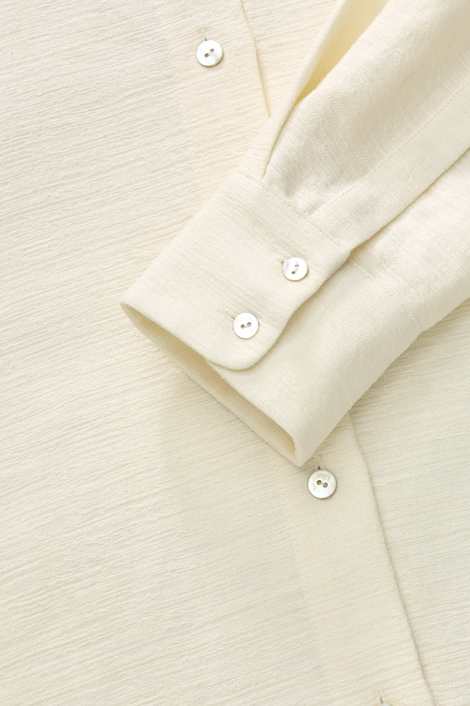 Leanne shirt - Ecru sold by Skall Studio product image thumbnail 5