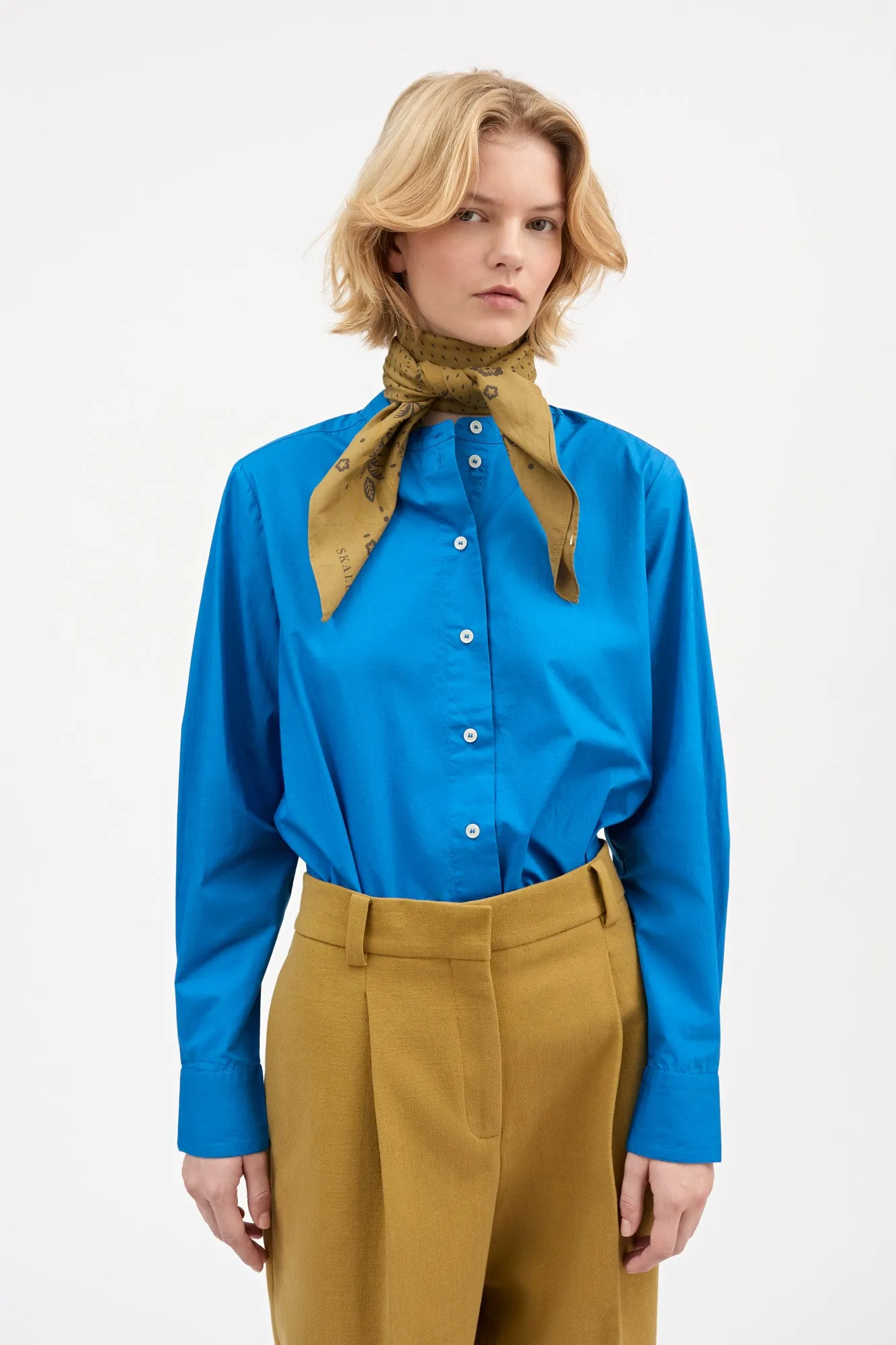 Leanne shirt - Classic blue sold by Skall Studio product image thumbnail 2
