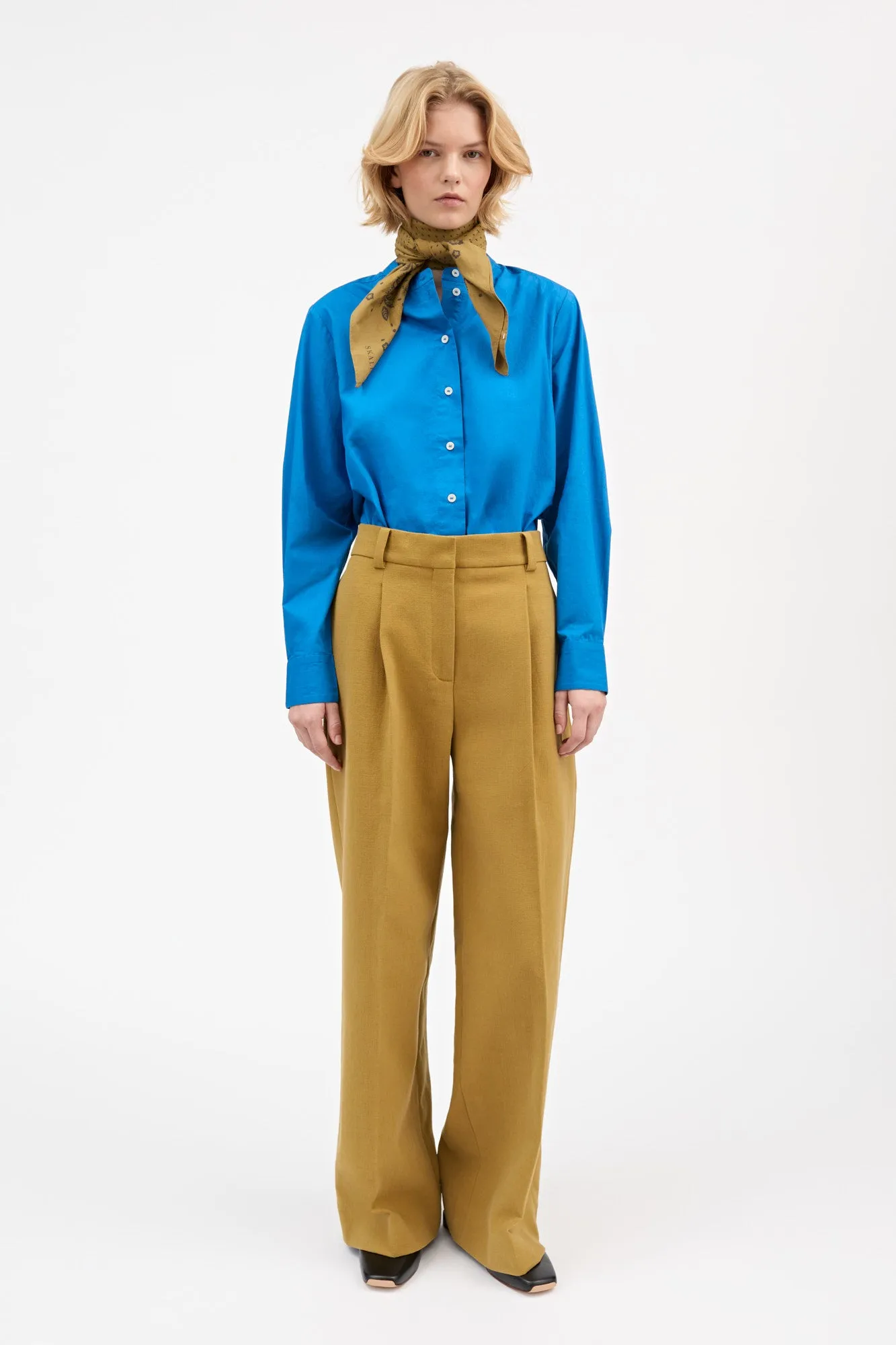 Leanne shirt - Classic blue sold by Skall Studio product image thumbnail 3