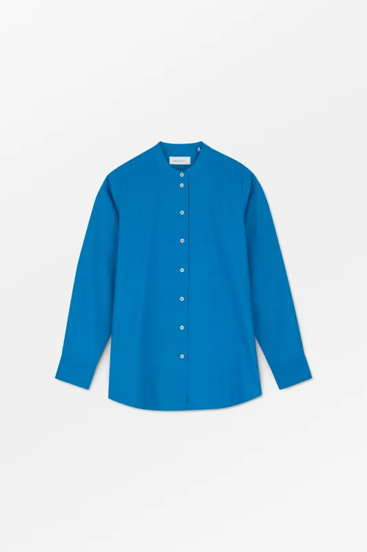 Leanne shirt - Classic blue made by Skall Studio