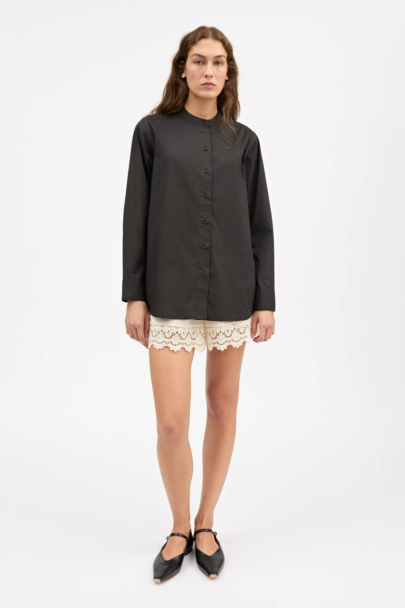 Leanne shirt - Black sold by Skall Studio product image thumbnail 3