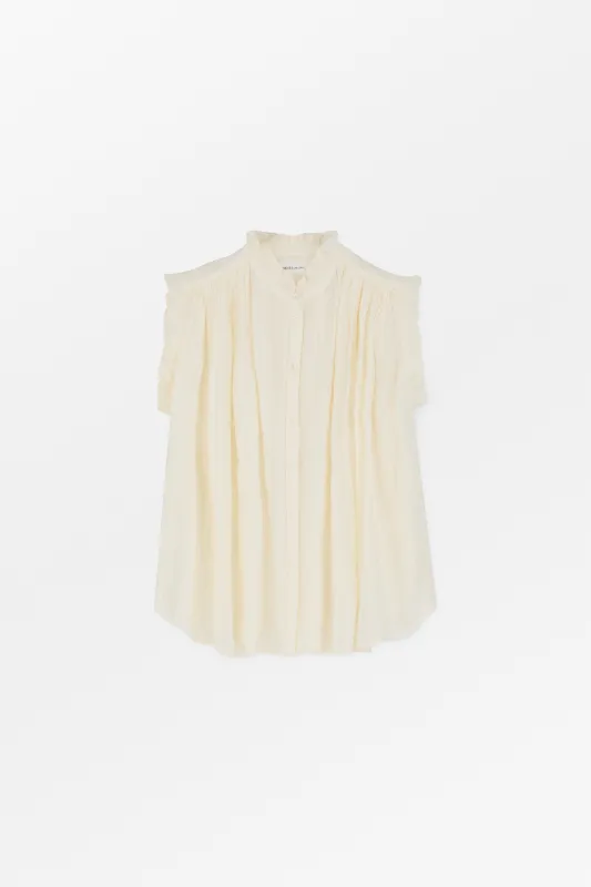 Juliane top - Light Cream made by Skall Studio