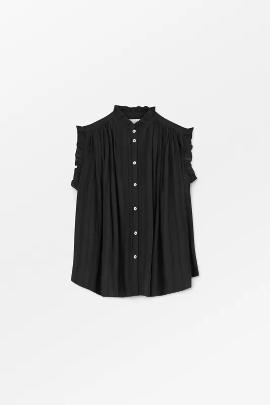 Juliane top - Black made by Skall Studio