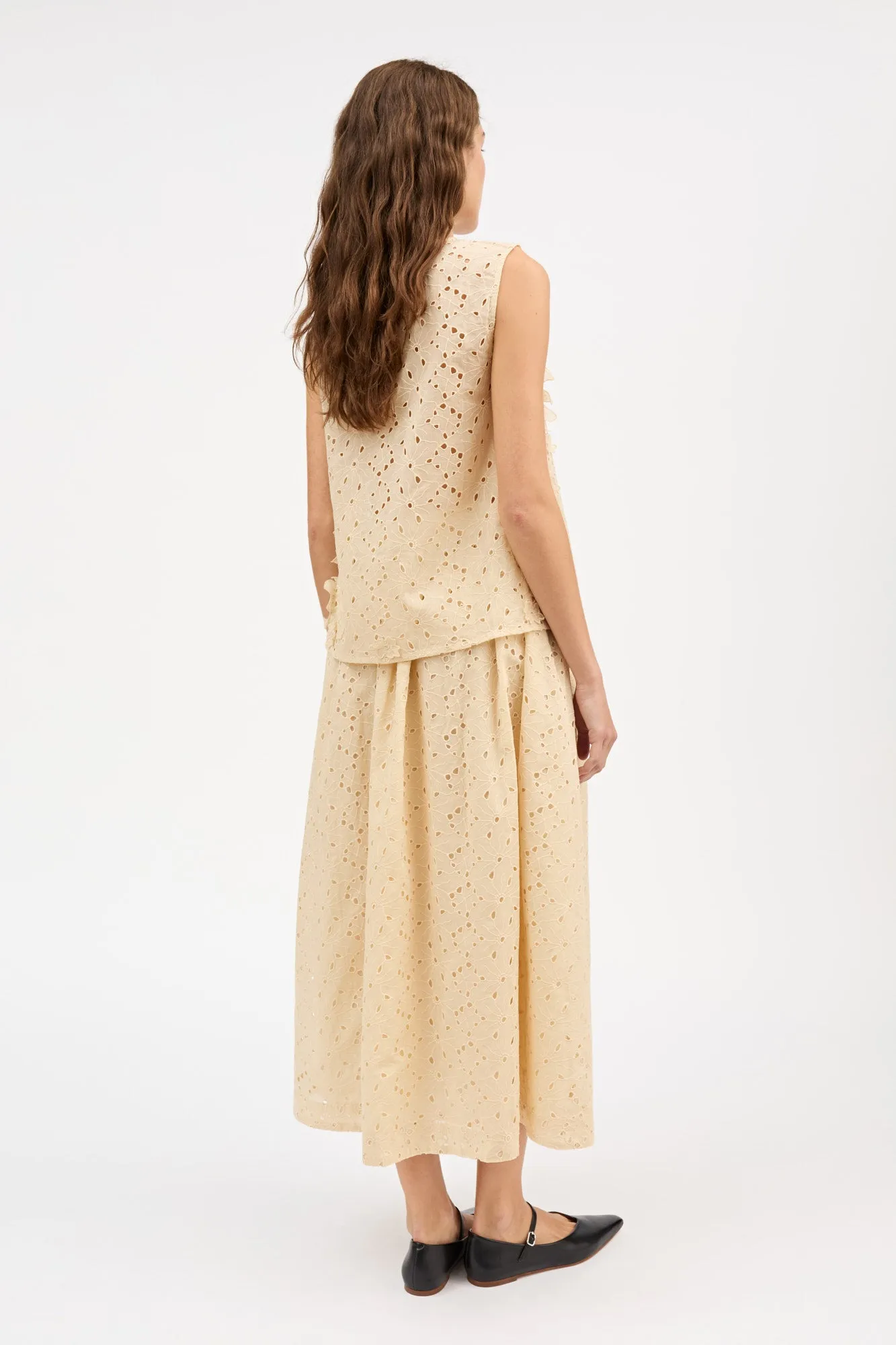 Inka top - Soft cream sold by Skall Studio product image thumbnail 4