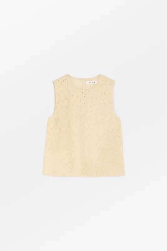 Inka top - Soft cream made by Skall Studio