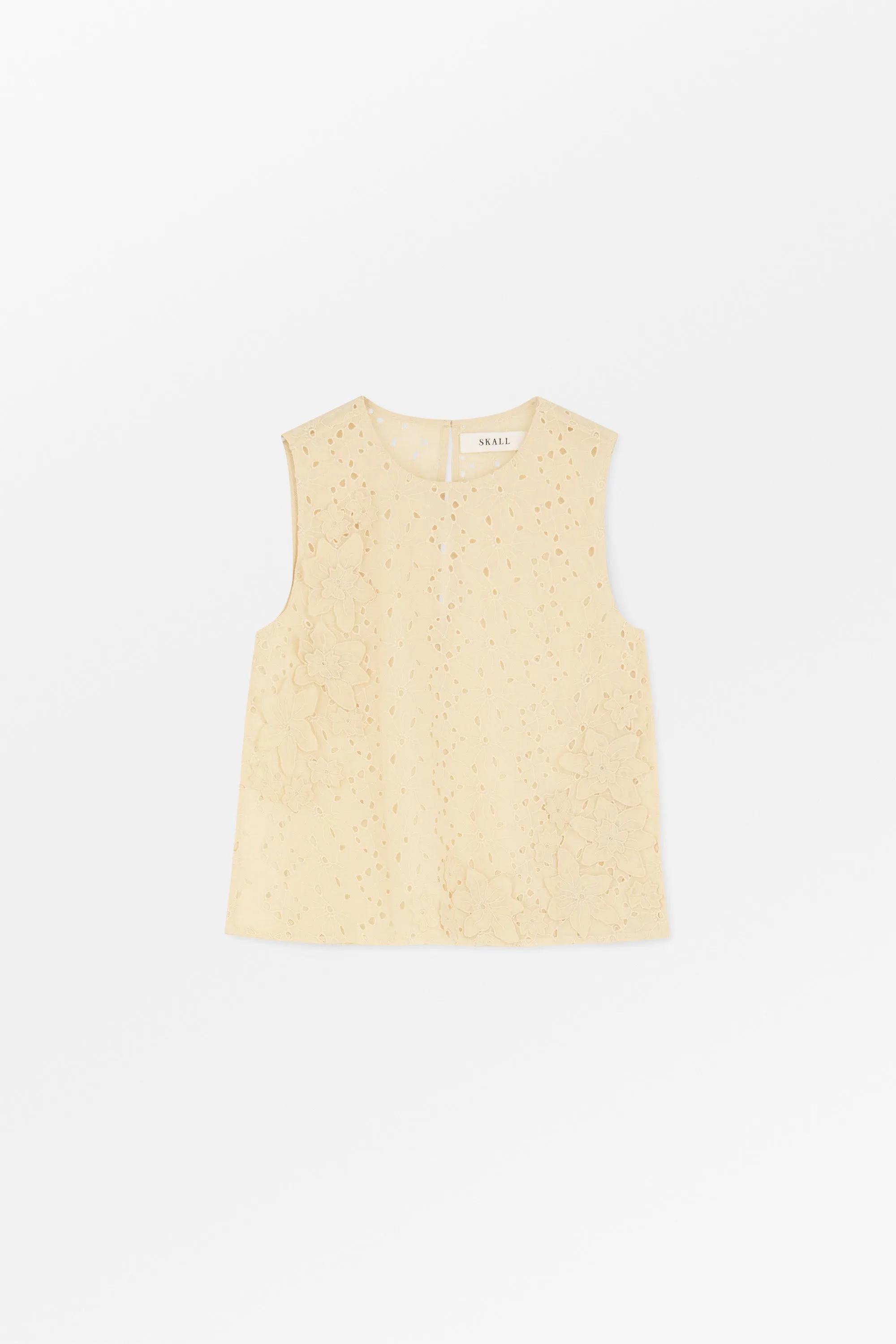 Inka top - Soft cream sold by Skall Studio