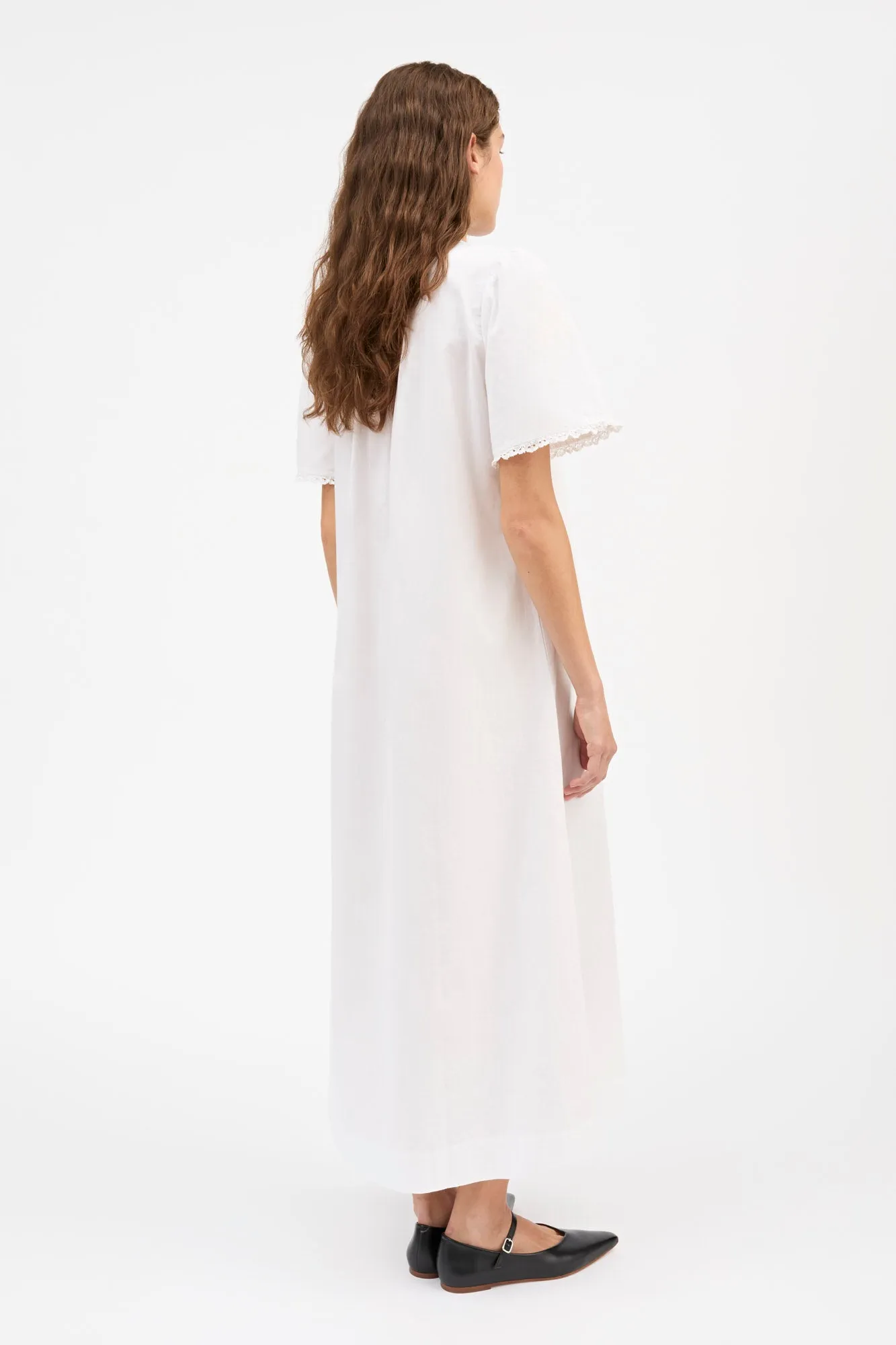 Freesia dress - Optic white sold by Skall Studio product image thumbnail 4