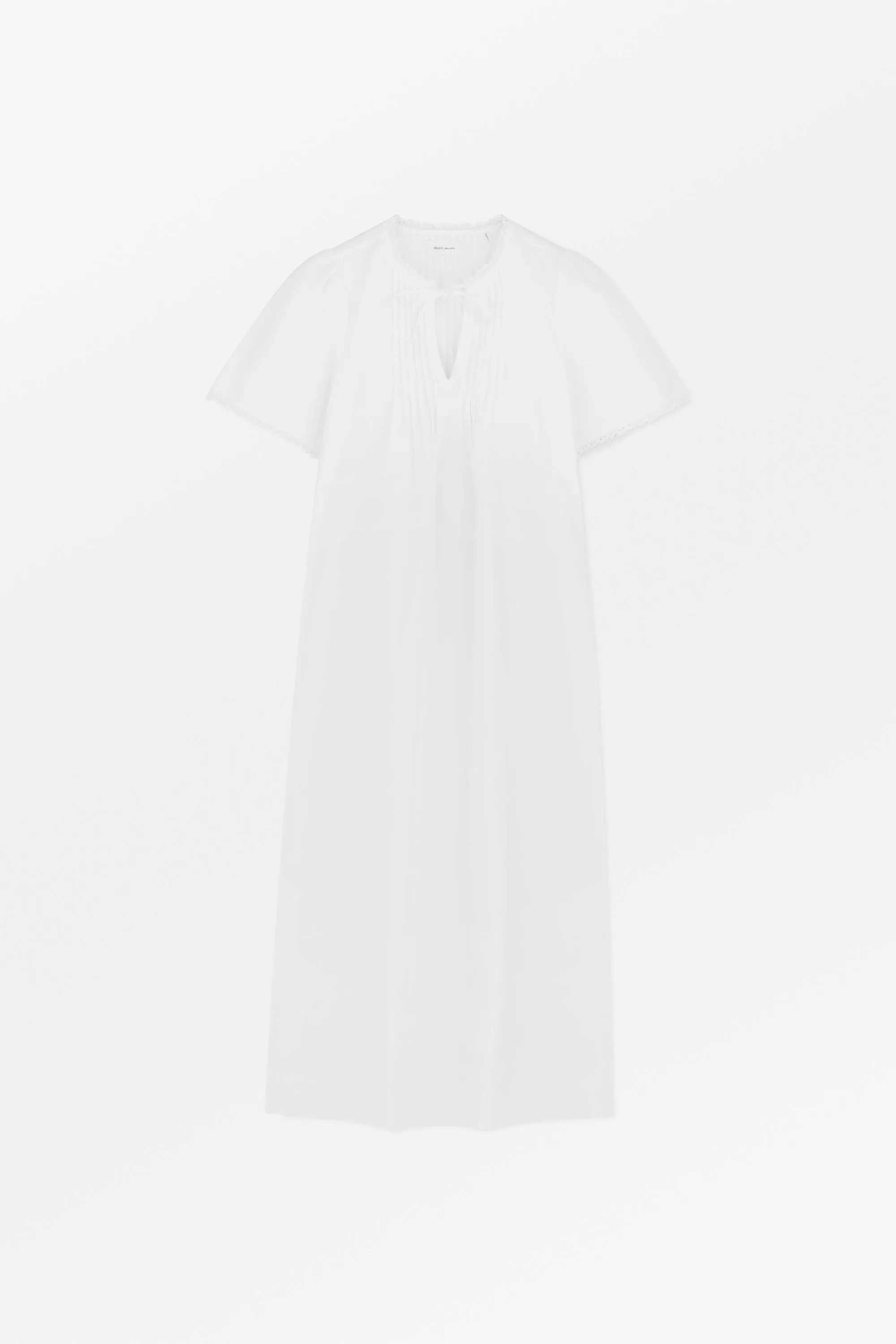 Freesia dress - Optic white sold by Skall Studio