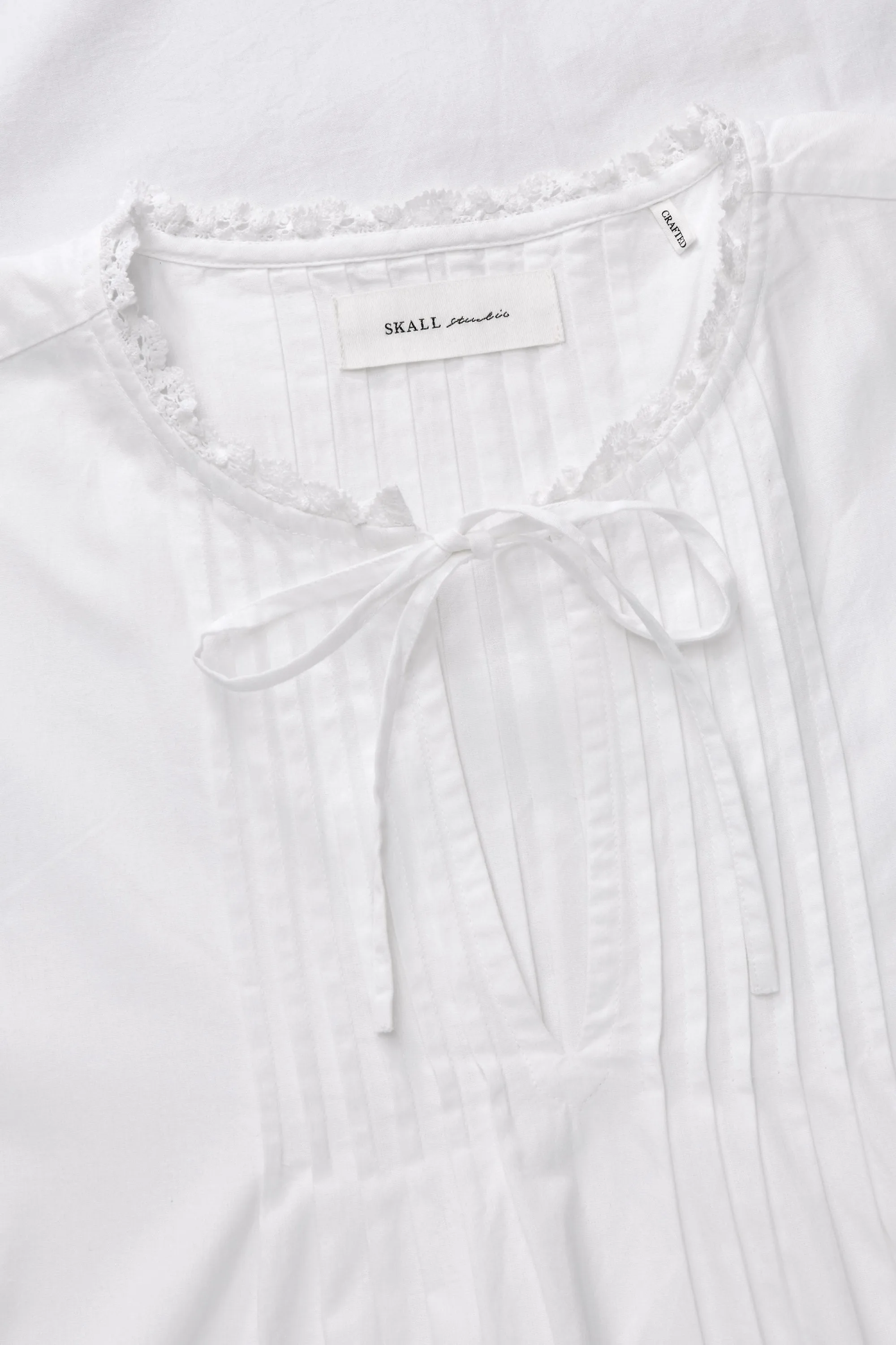 Freesia dress - Optic white sold by Skall Studio product image thumbnail 5