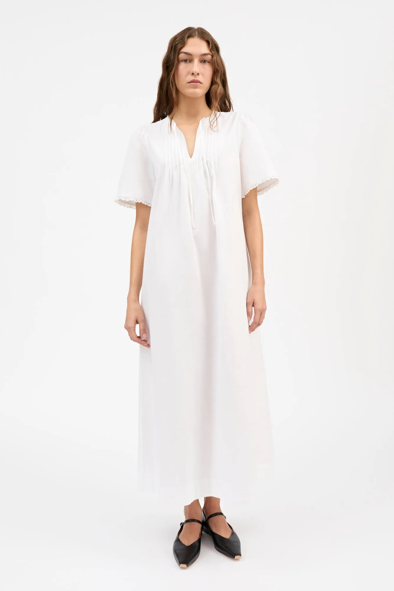 Freesia dress - Optic white sold by Skall Studio product image thumbnail 2
