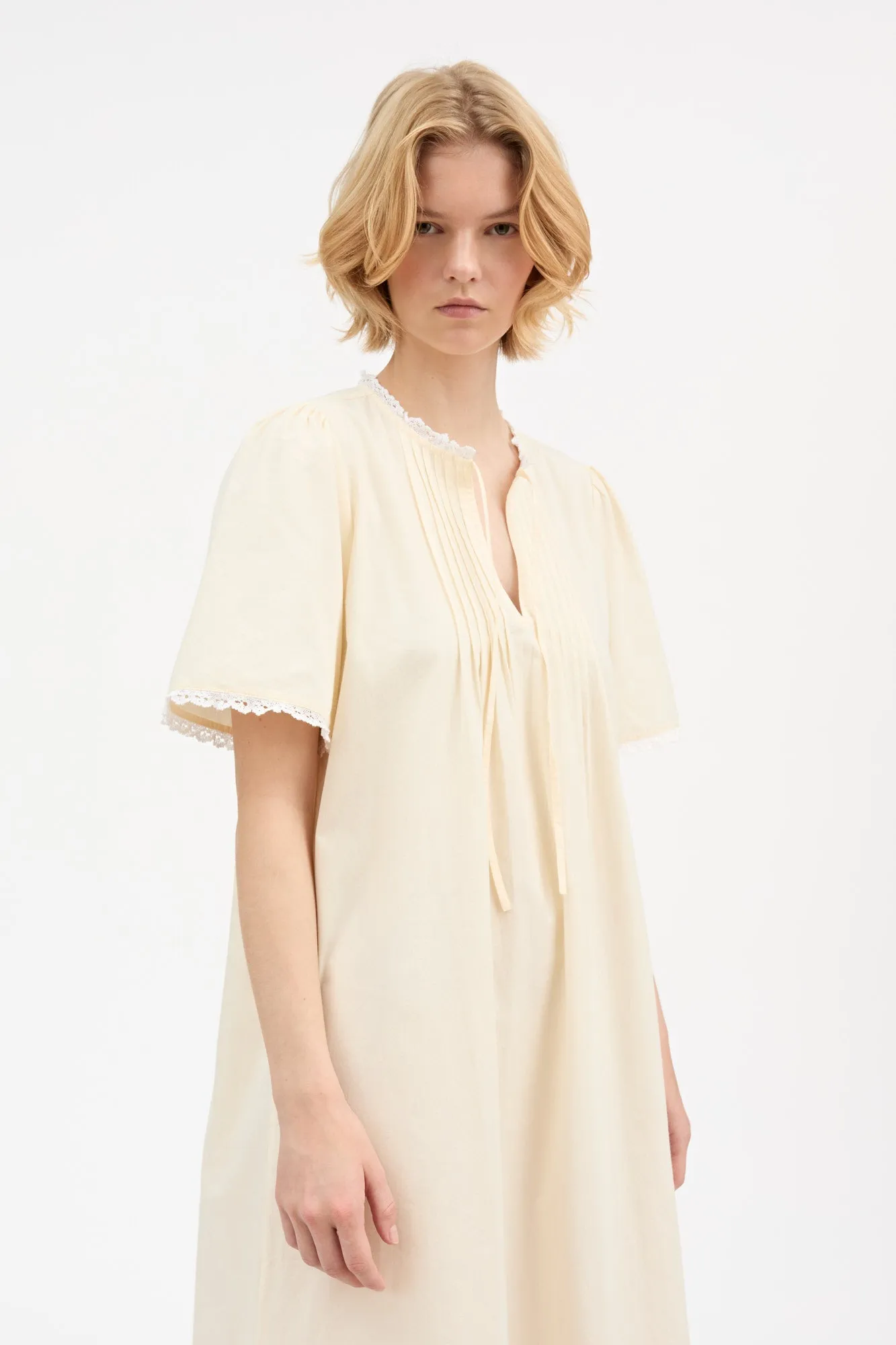 Freesia dress - Buttermilk sold by Skall Studio product image thumbnail 3