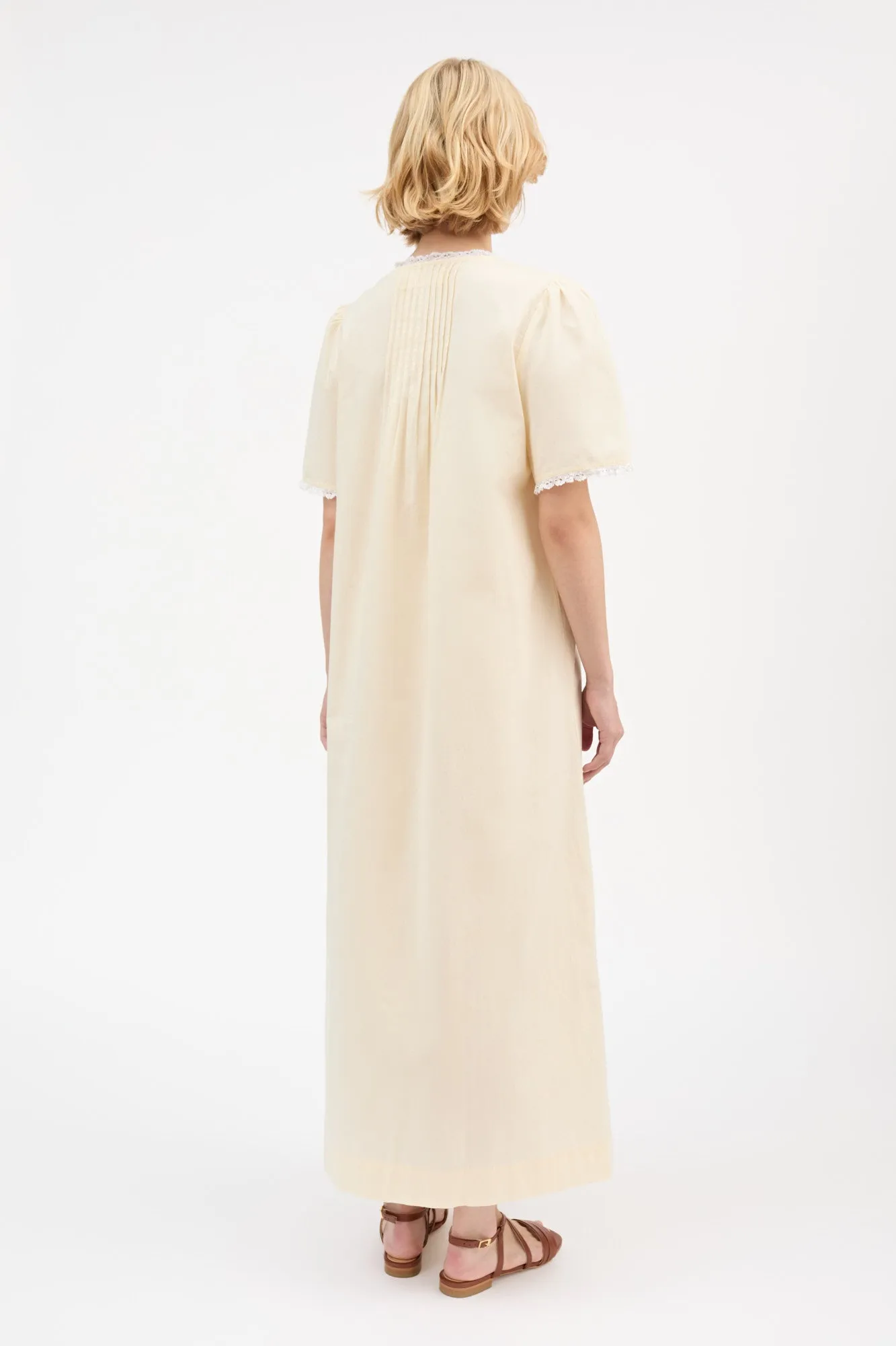 Freesia dress - Buttermilk sold by Skall Studio product image thumbnail 4