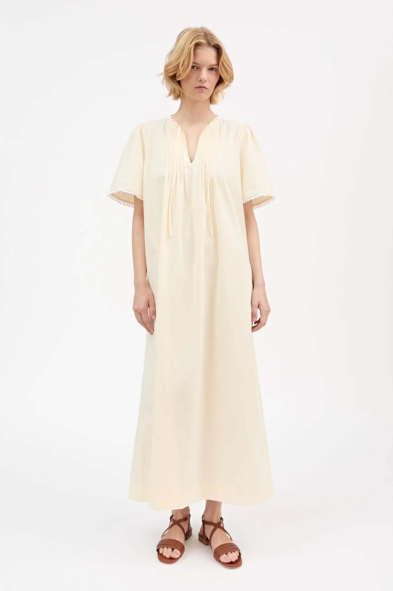 Freesia dress - Buttermilk sold by Skall Studio product image thumbnail 2