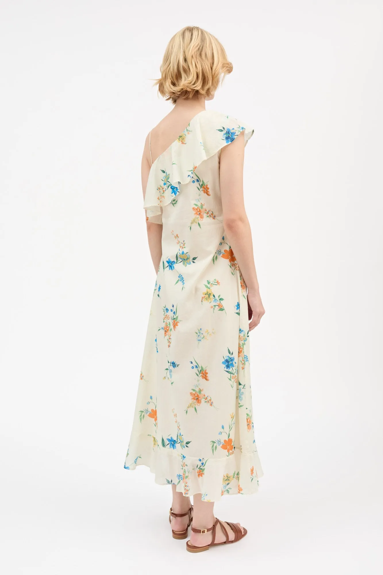 Fiore offshoulder dress - Flower bouquet sold by Skall Studio product image thumbnail 4