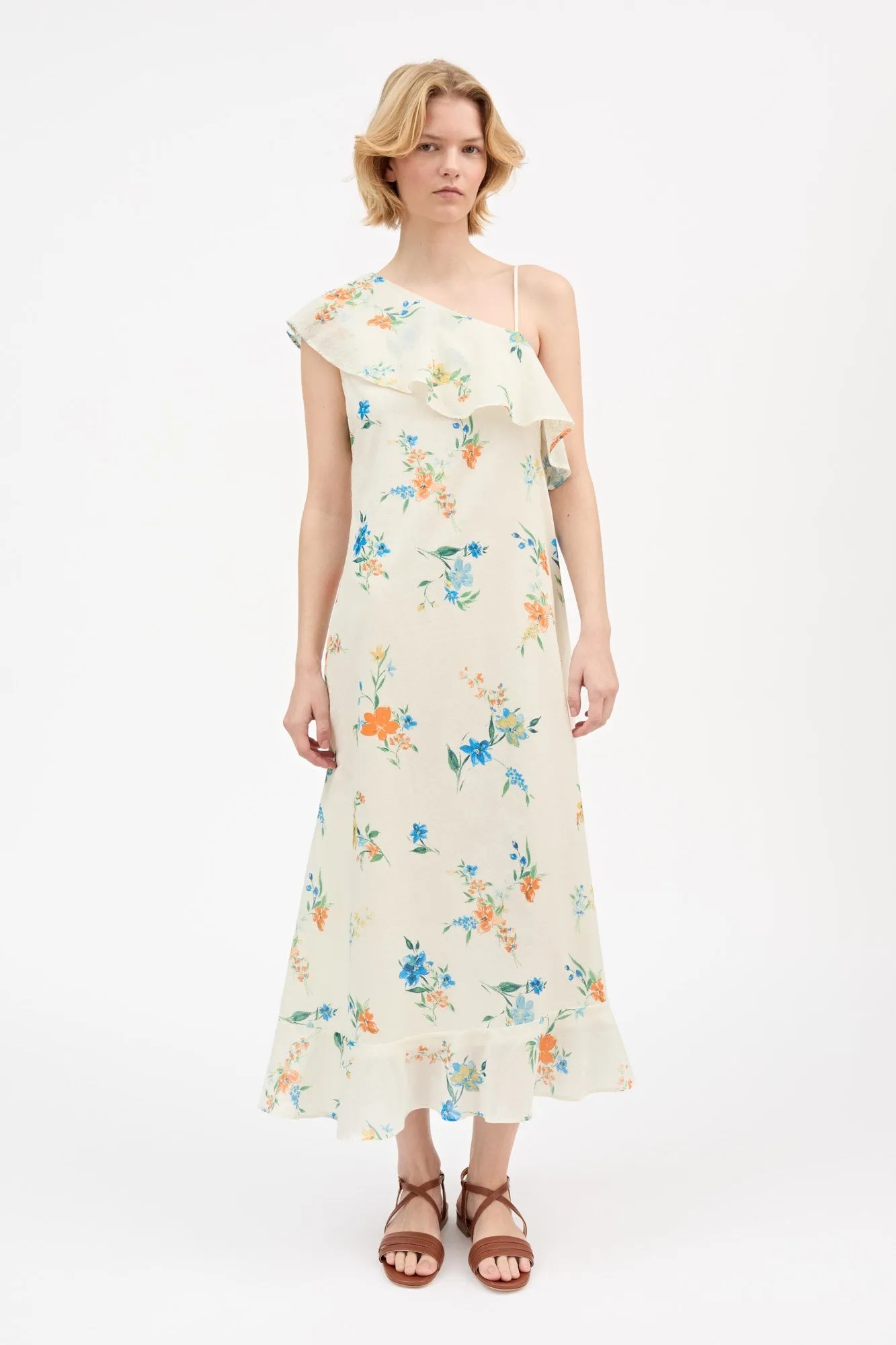 Fiore offshoulder dress - Flower bouquet sold by Skall Studio product image thumbnail 2