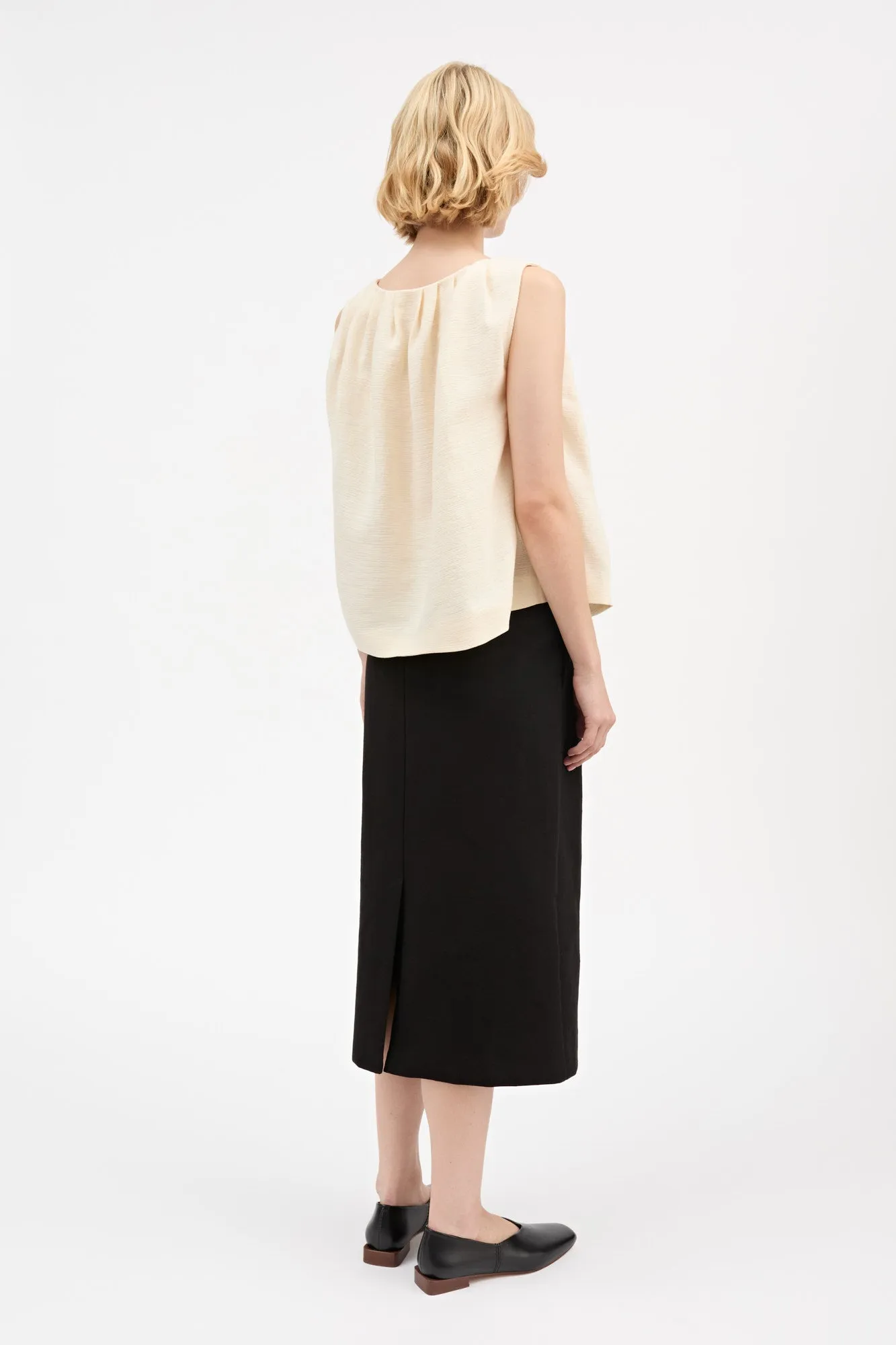 Ethel top - Ecru sold by Skall Studio product image thumbnail 4