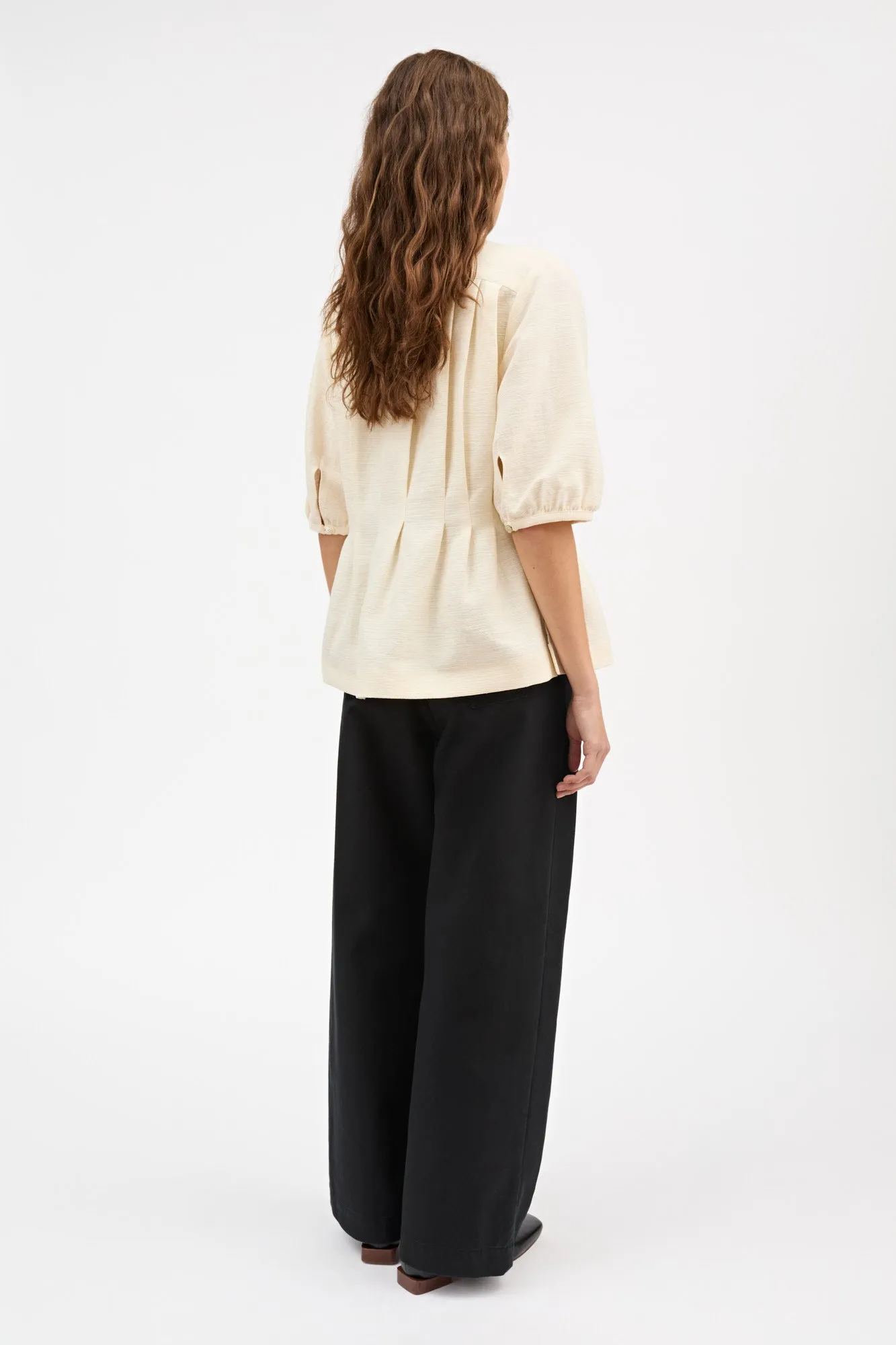 Elvira blouse - Ecru sold by Skall Studio product image thumbnail 4