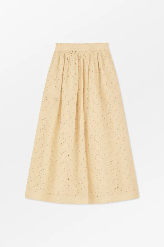 Dagny skirt - Soft cream made by Skall Studio