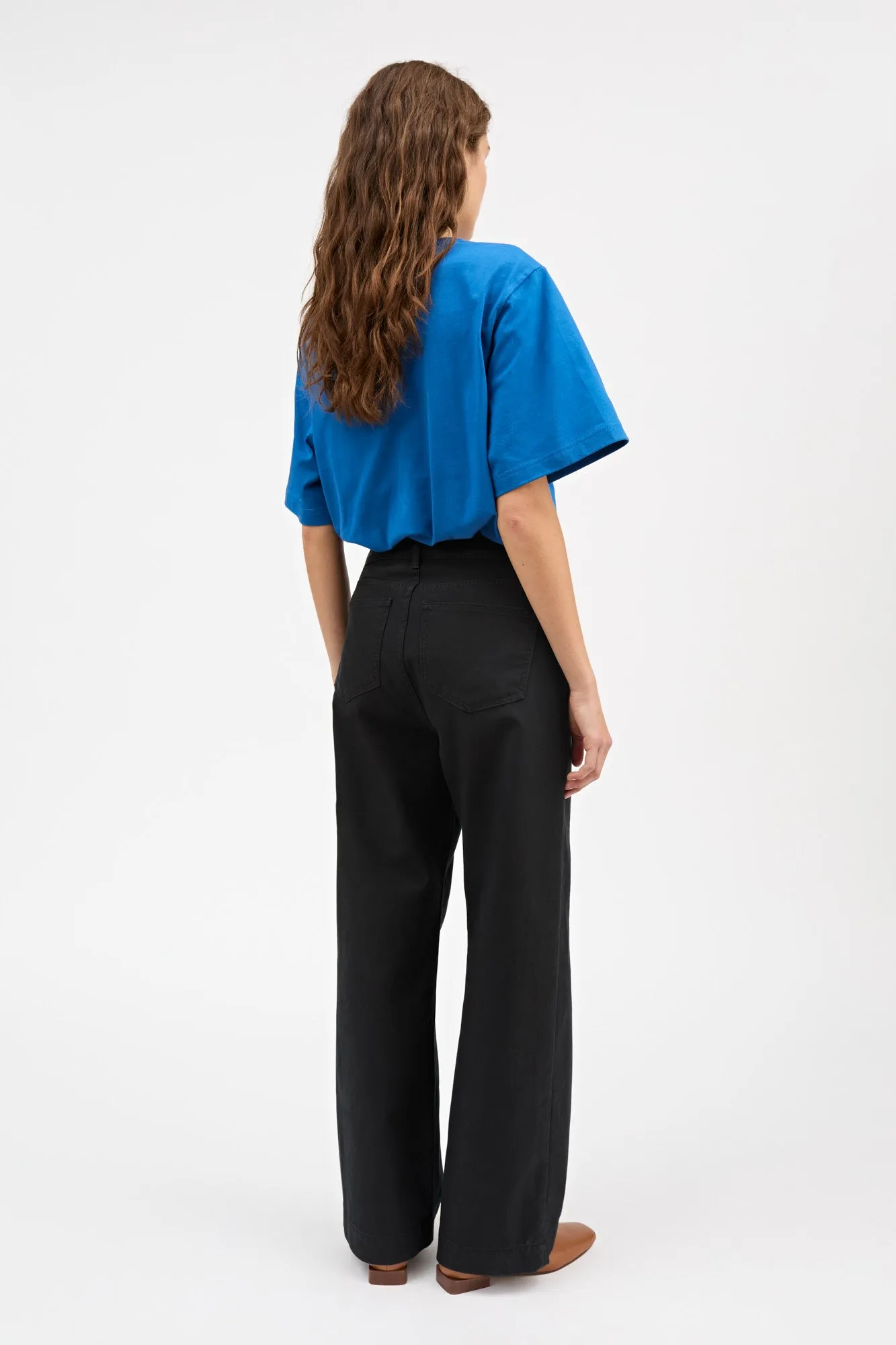 Boyfriend tee - Classic blue sold by Skall Studio product image thumbnail 4