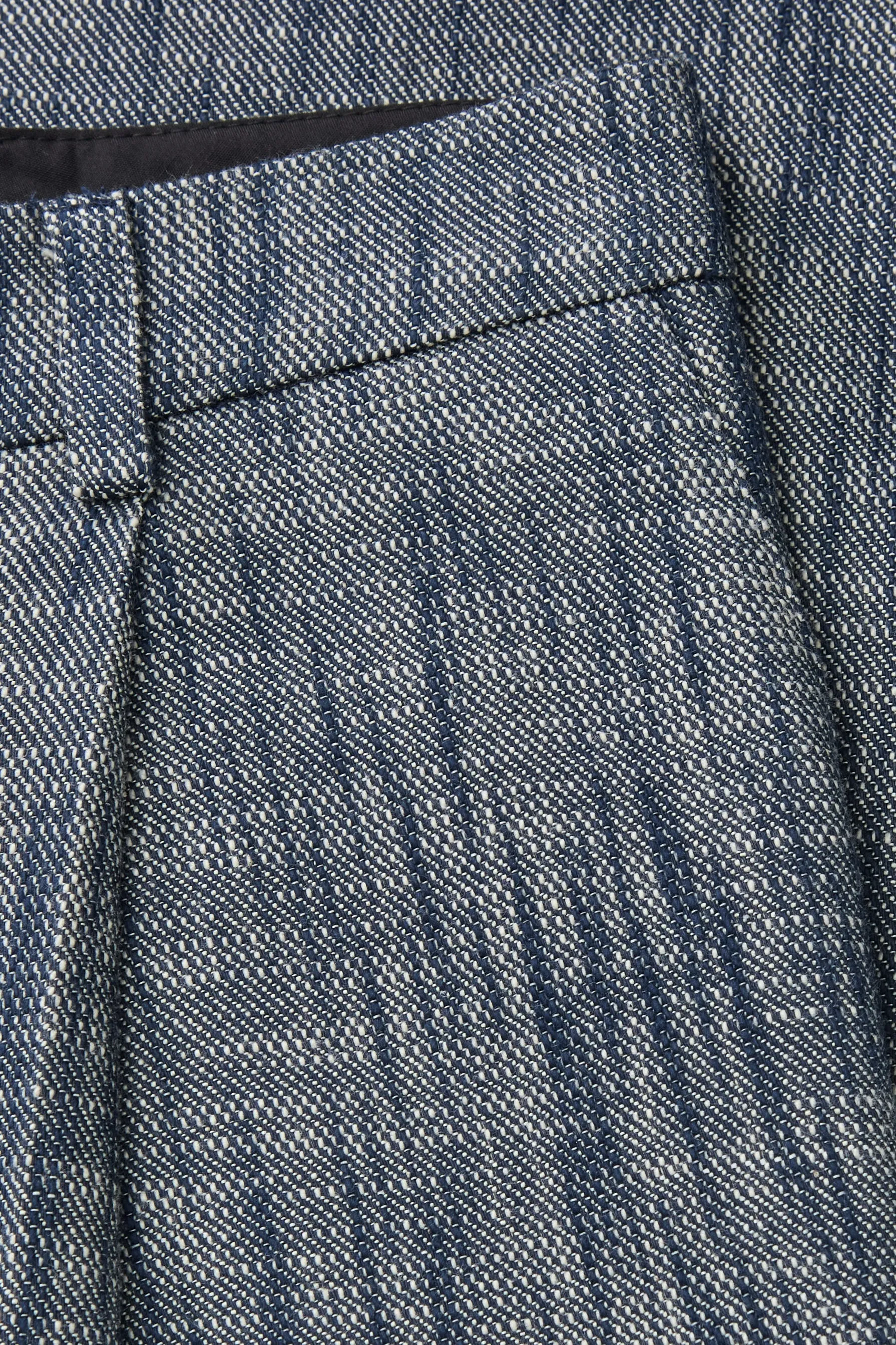 Bob trousers - Indigo/Linen sold by Skall Studio product image thumbnail 5