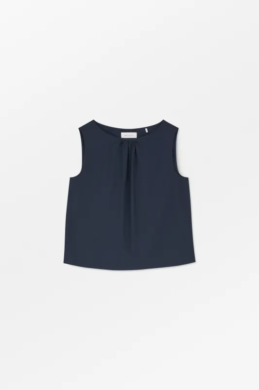 Amun top - Dark navy made by Skall Studio