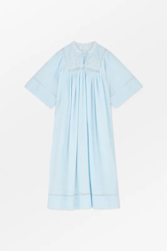 Magnolia dress - Light Blue made by Skall Studio