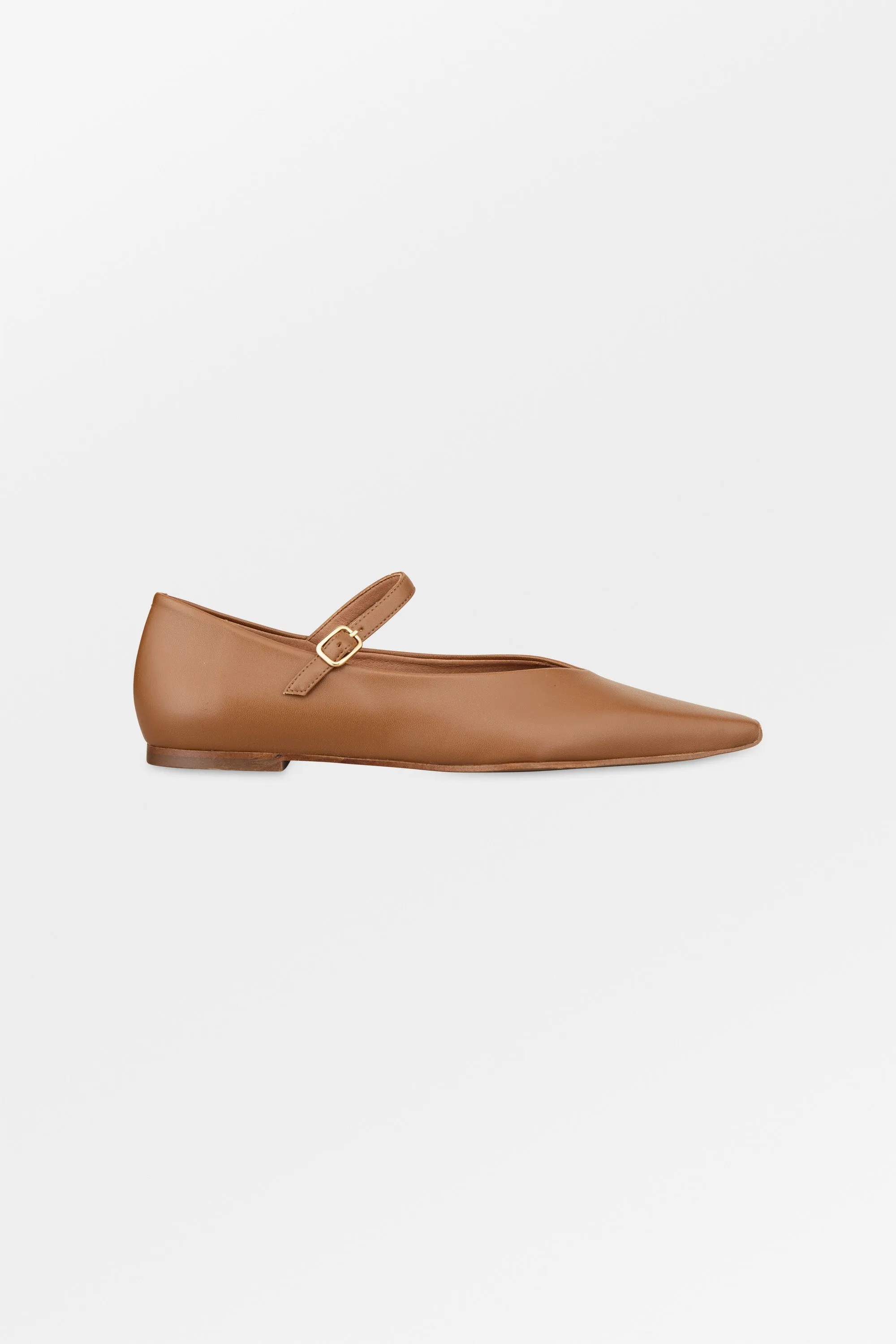 Pointy mary jane - Cognac sold by Skall Studio product image thumbnail 3