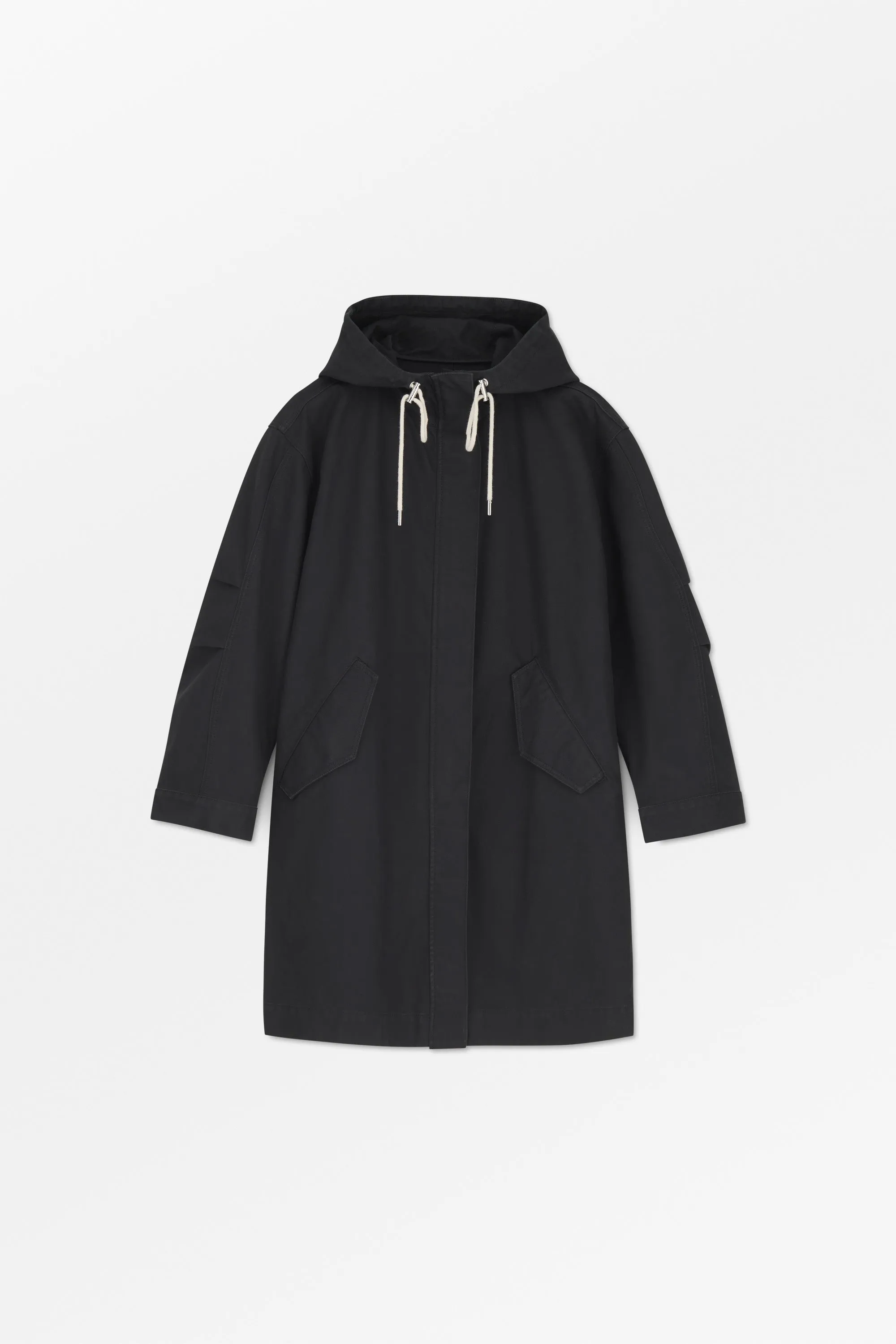 Village parka coat - Black sold by Skall Studio