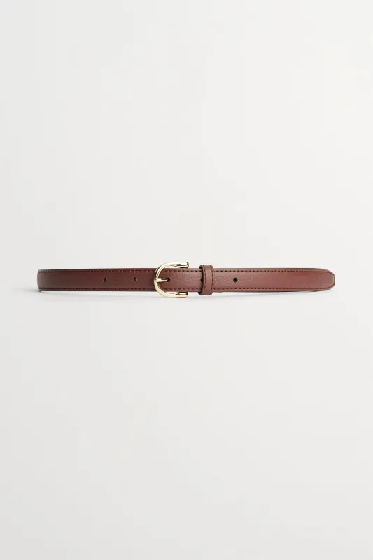 Classic belt - Dark brown made by Skall Studio