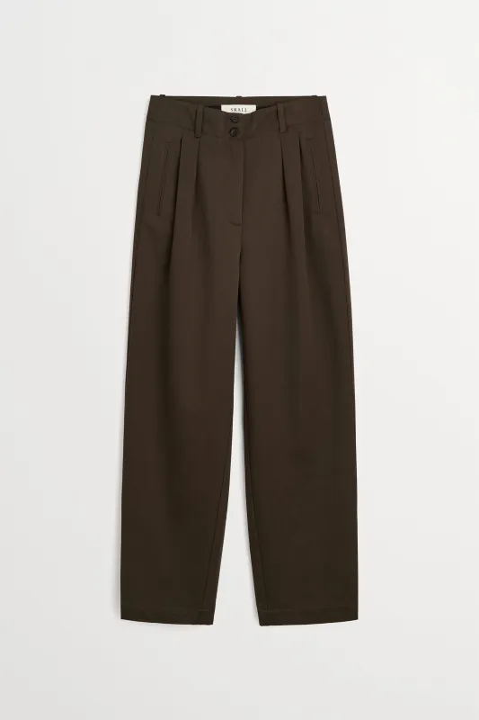 Painter trousers - Coco brown made by Skall Studio