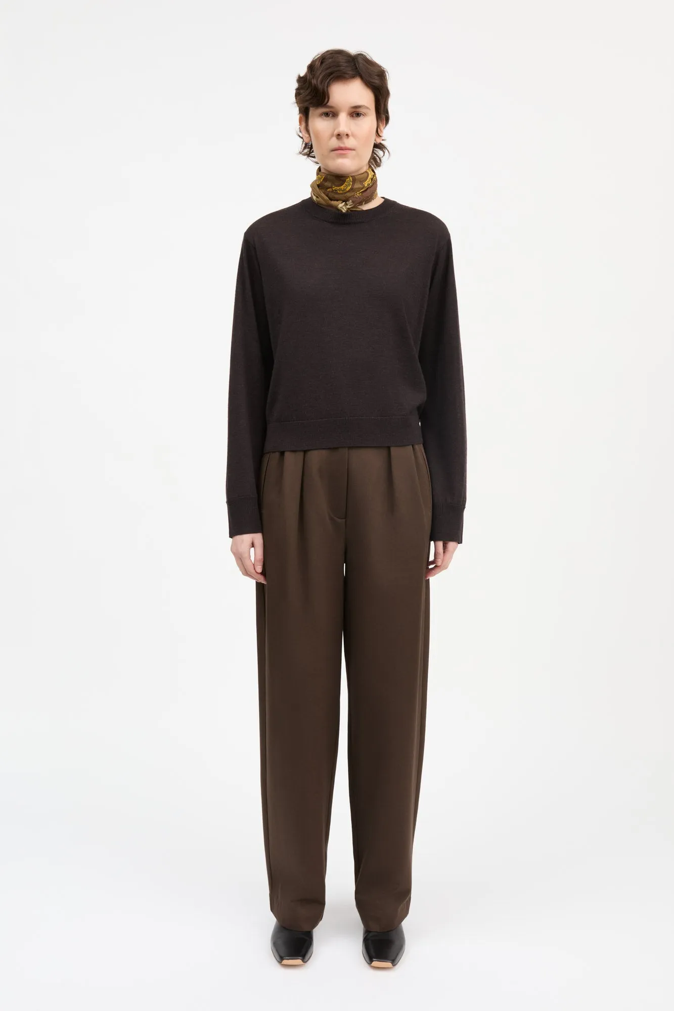 Painter trousers - Coco brown sold by Skall Studio product image thumbnail 2