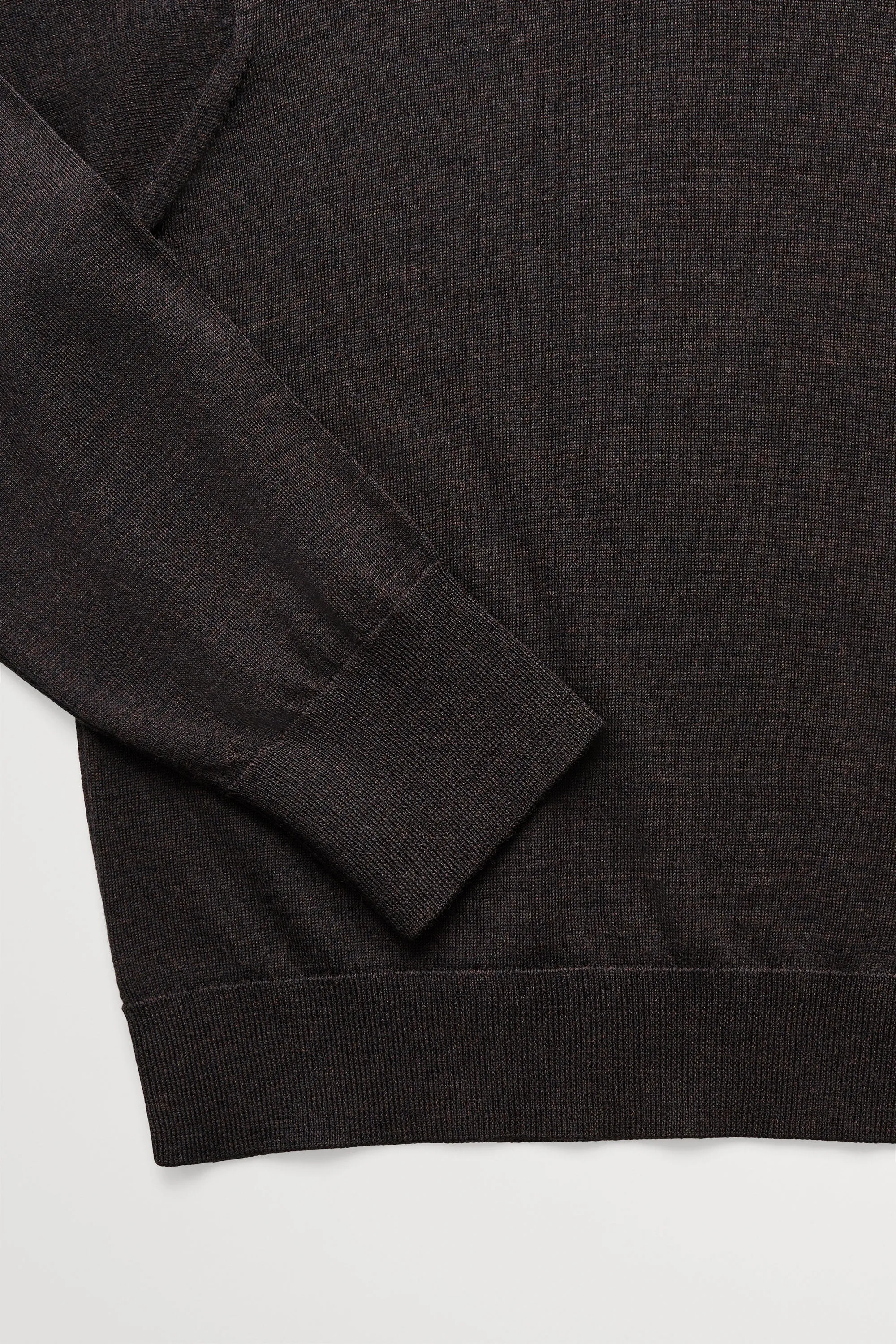 Amara t-neck jumper - Dark brown sold by Skall Studio product image thumbnail 5