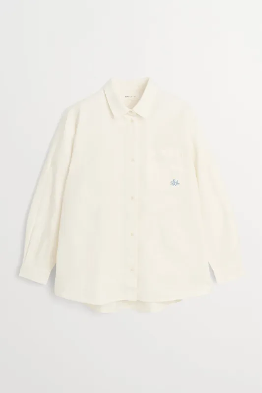Edgar shirt oxford - Off white made by Skall Studio