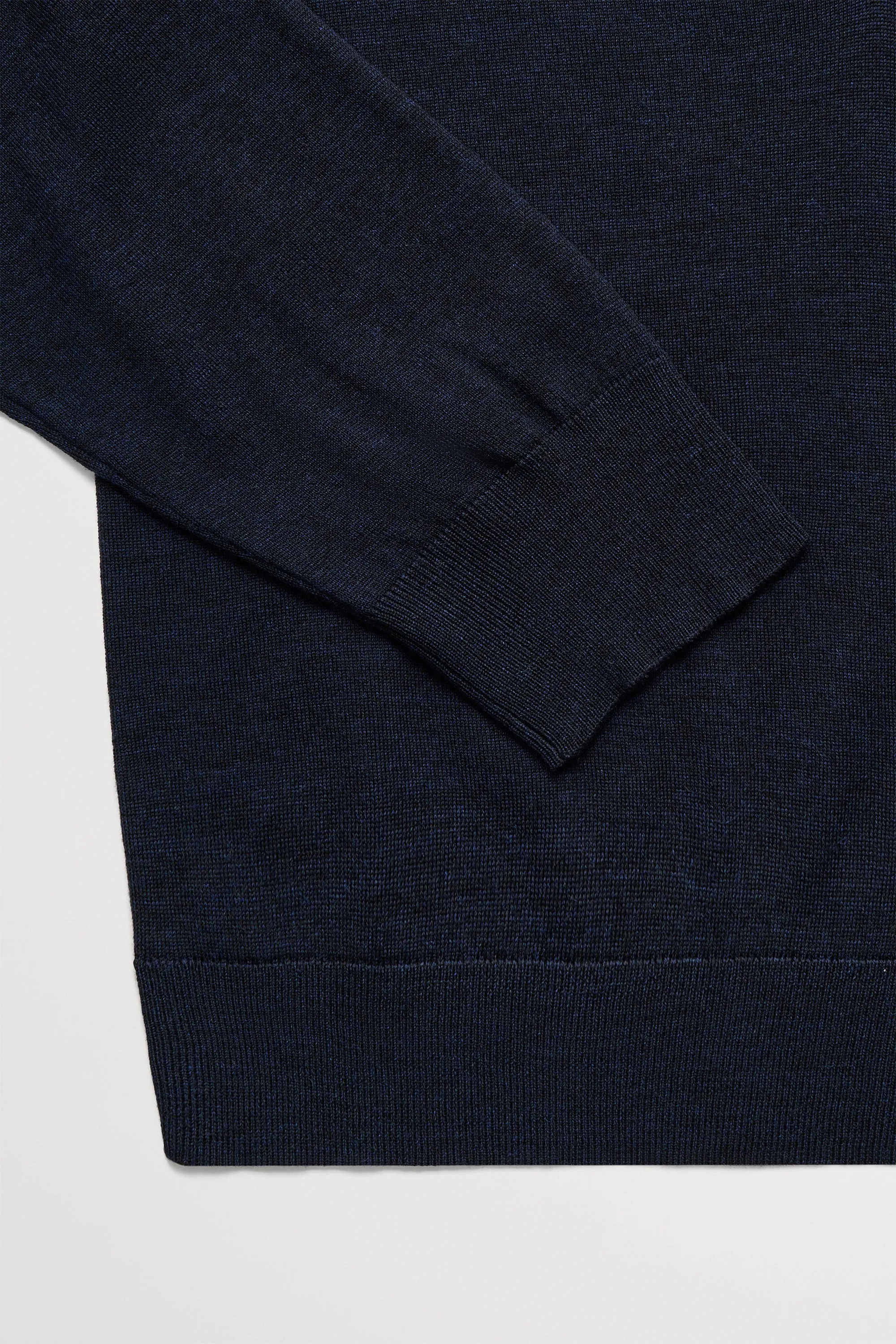 Amethyst V-neck jumper - Dark navy sold by Skall Studio product image thumbnail 5