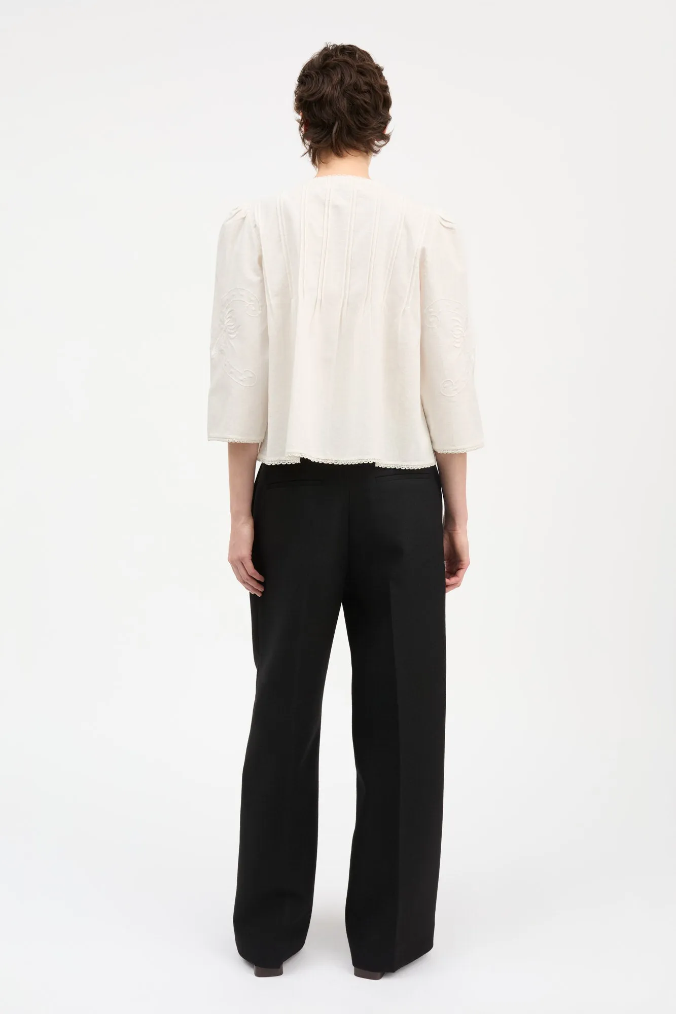 Irma blouse - Off white sold by Skall Studio product image thumbnail 4
