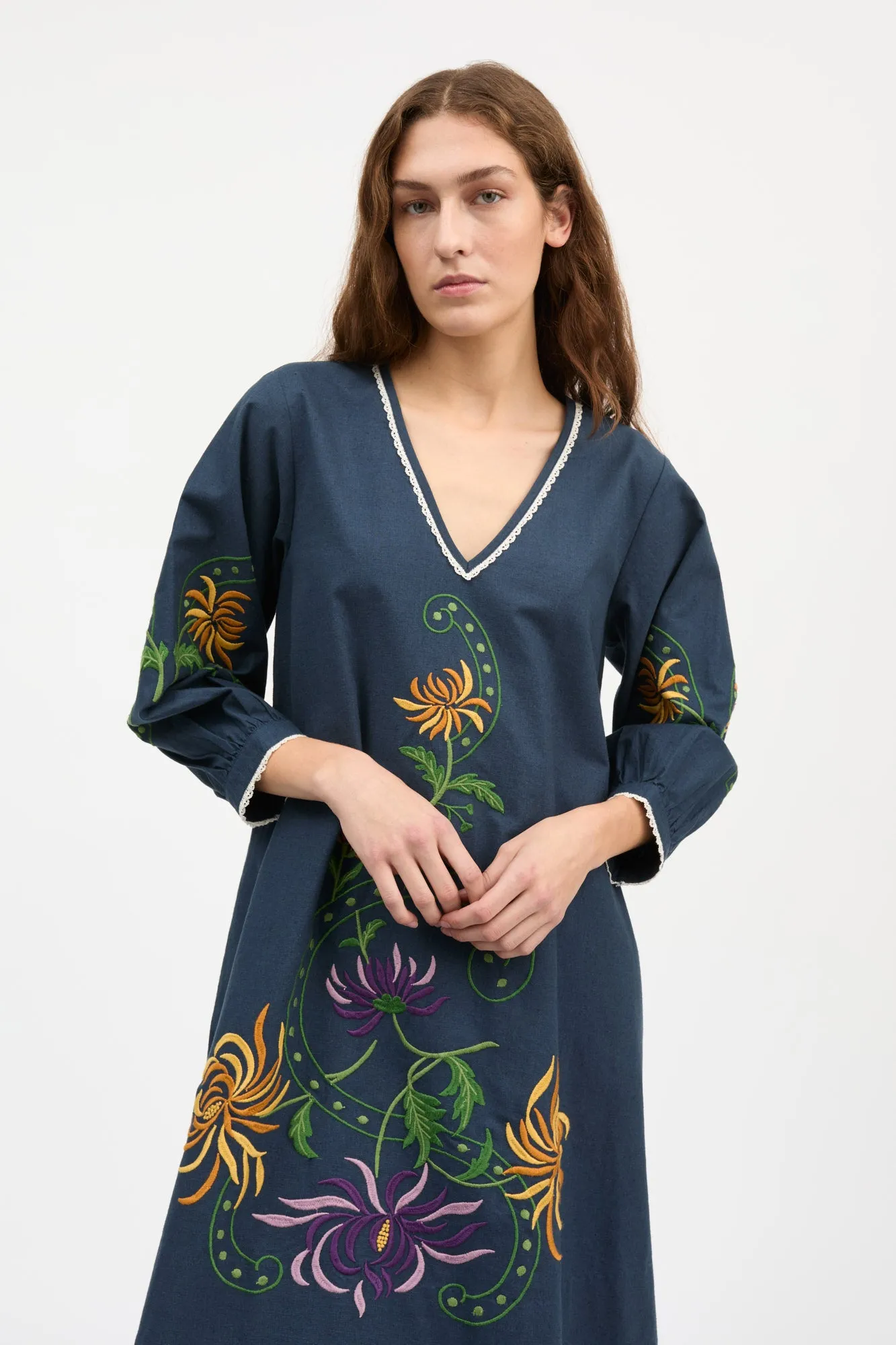 Indira dress - Night sky sold by Skall Studio product image thumbnail 3
