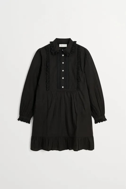 Lesley dress - Black made by Skall Studio