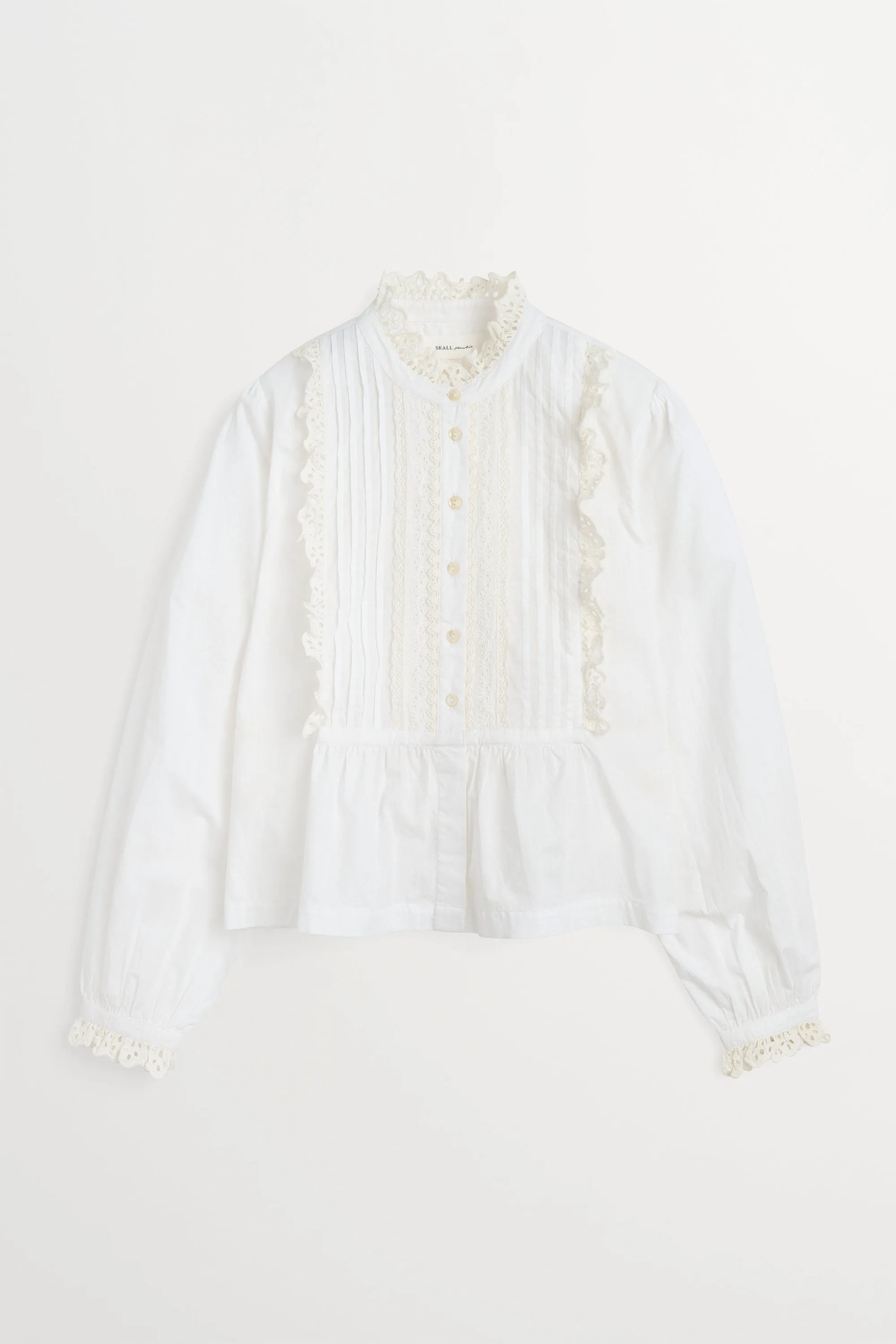 Lesley shirt - Optic white sold by Skall Studio