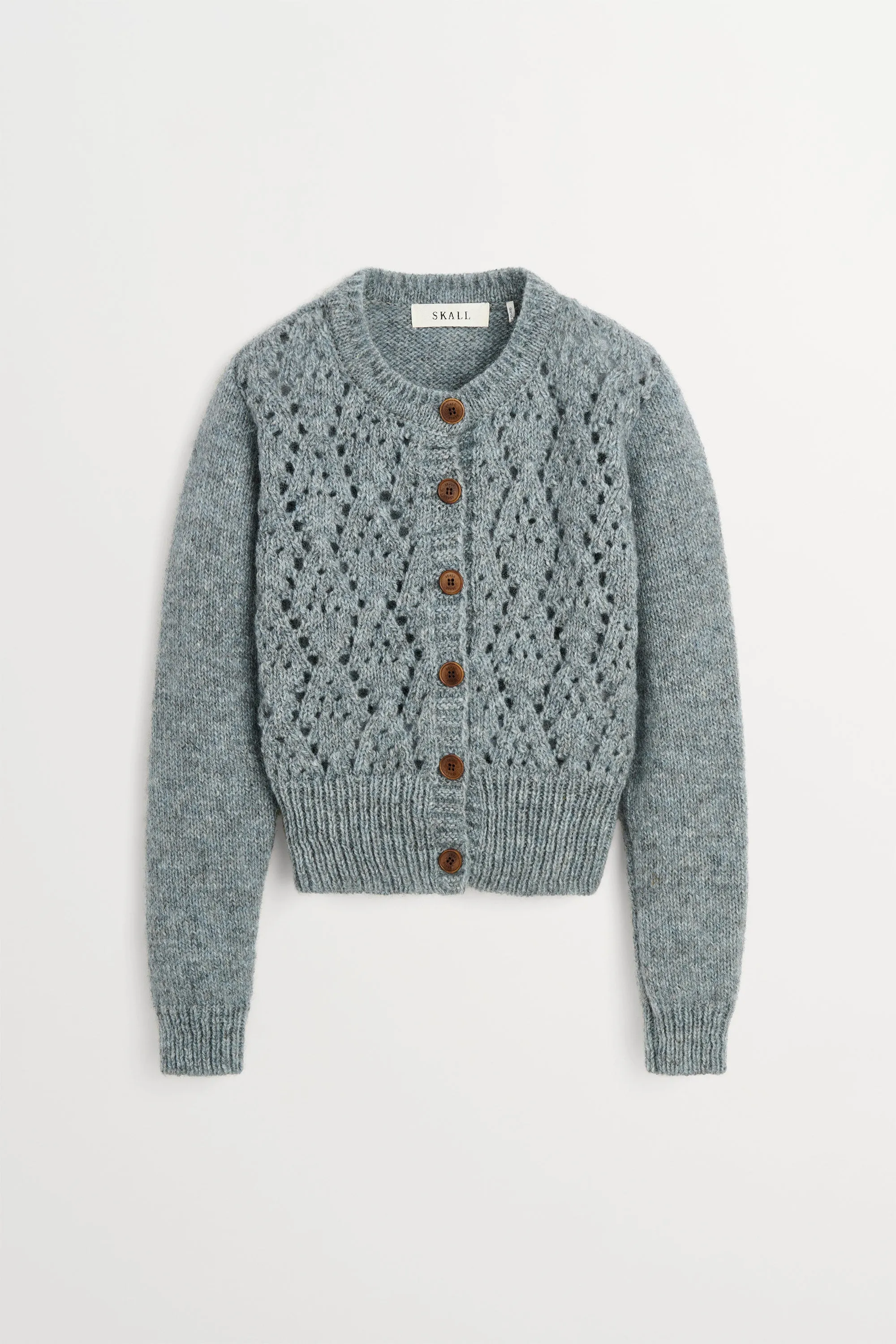 Elva cardigan - Stormblue sold by Skall Studio
