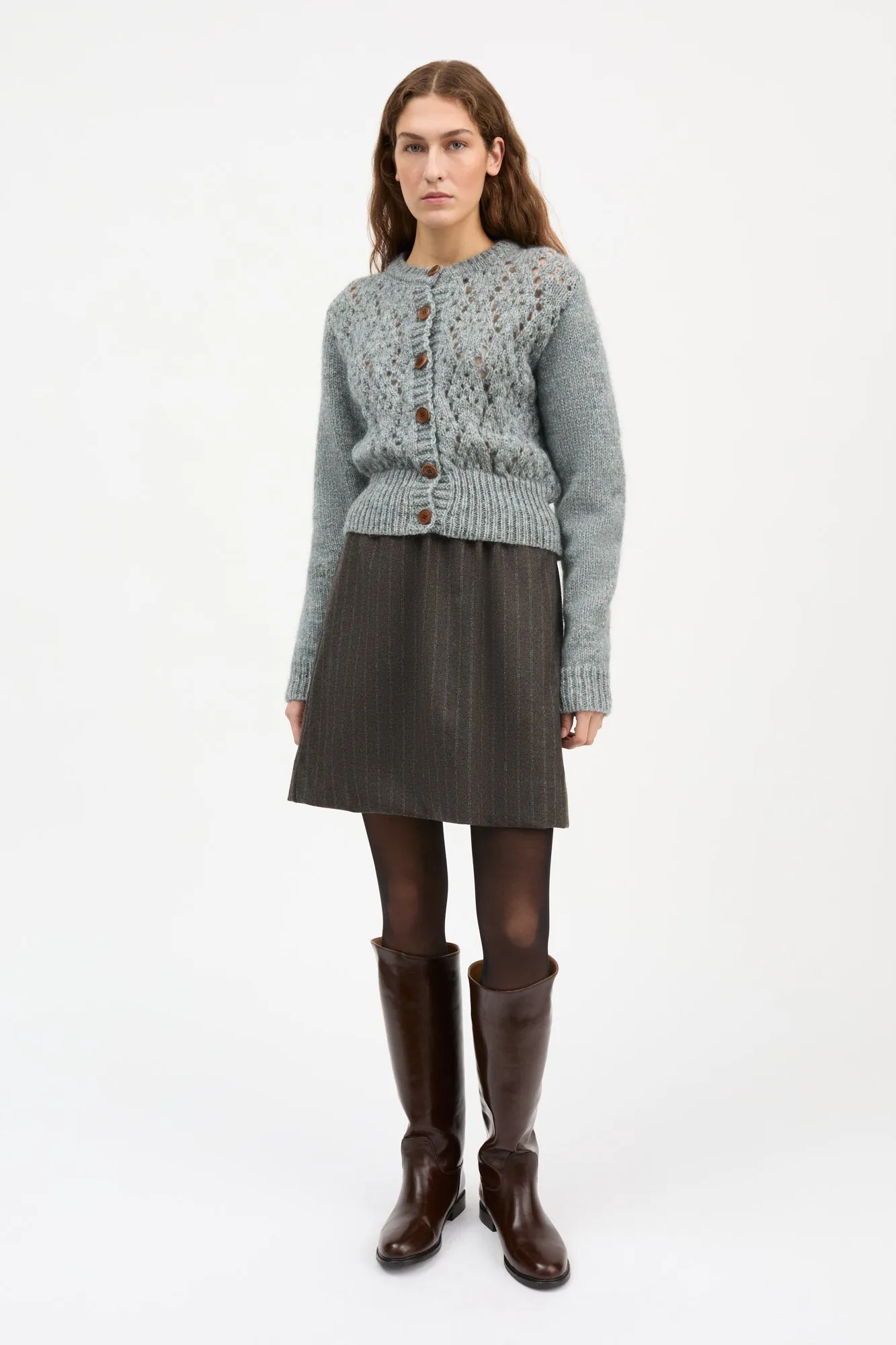 Elva cardigan - Stormblue sold by Skall Studio product image thumbnail 3