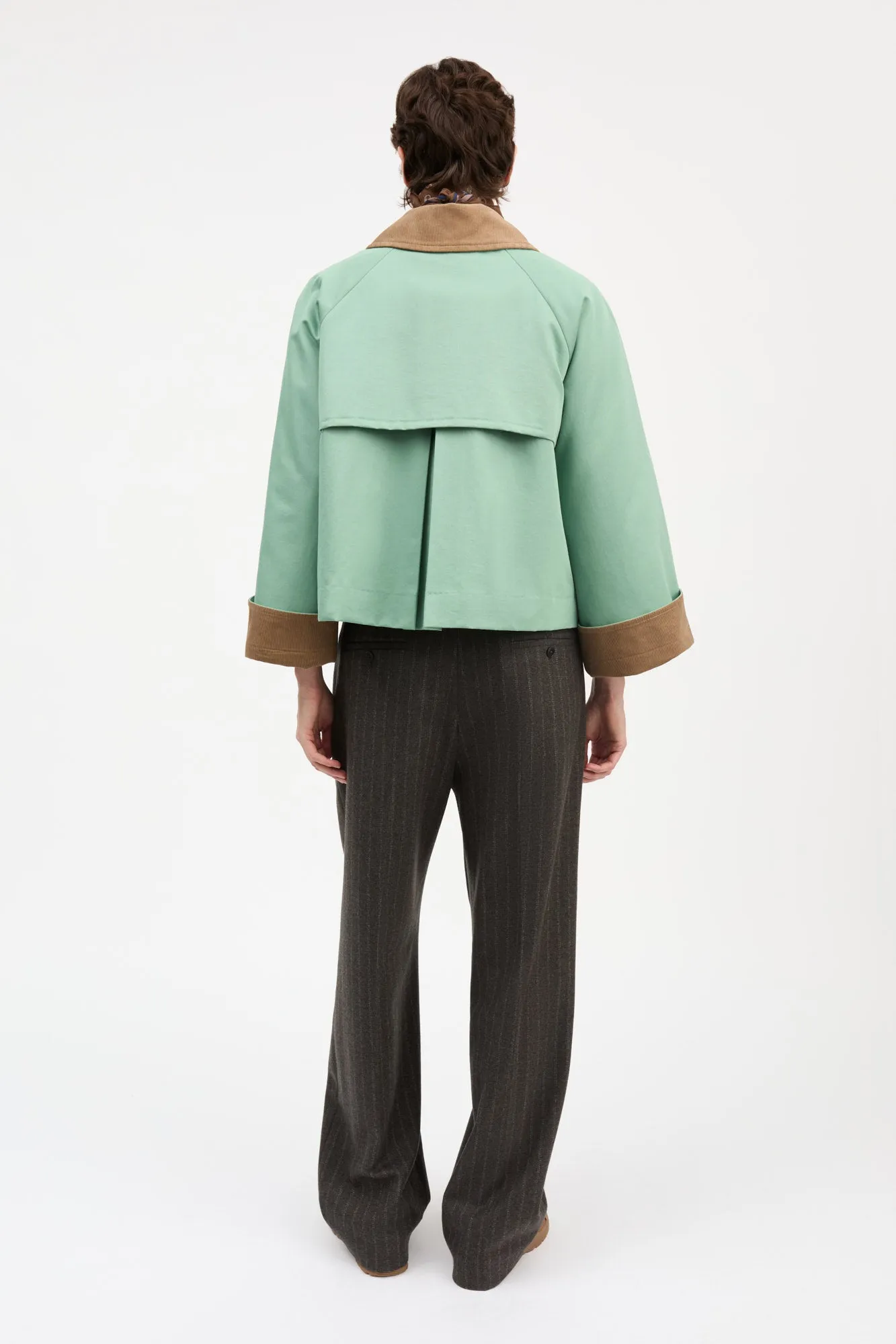 Gaby city jacket - Sage green sold by Skall Studio product image thumbnail 4