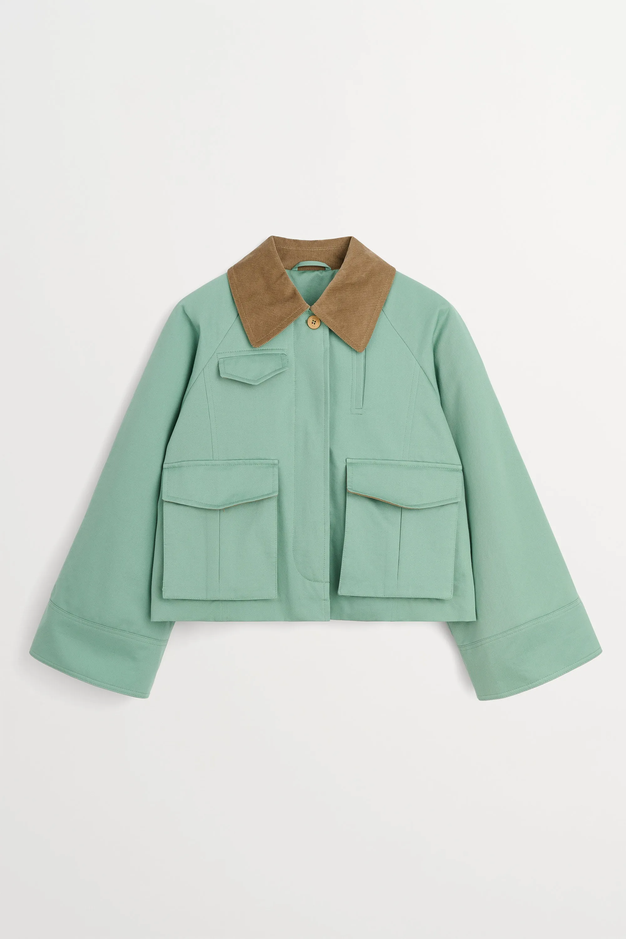 Gaby city jacket - Sage green sold by Skall Studio
