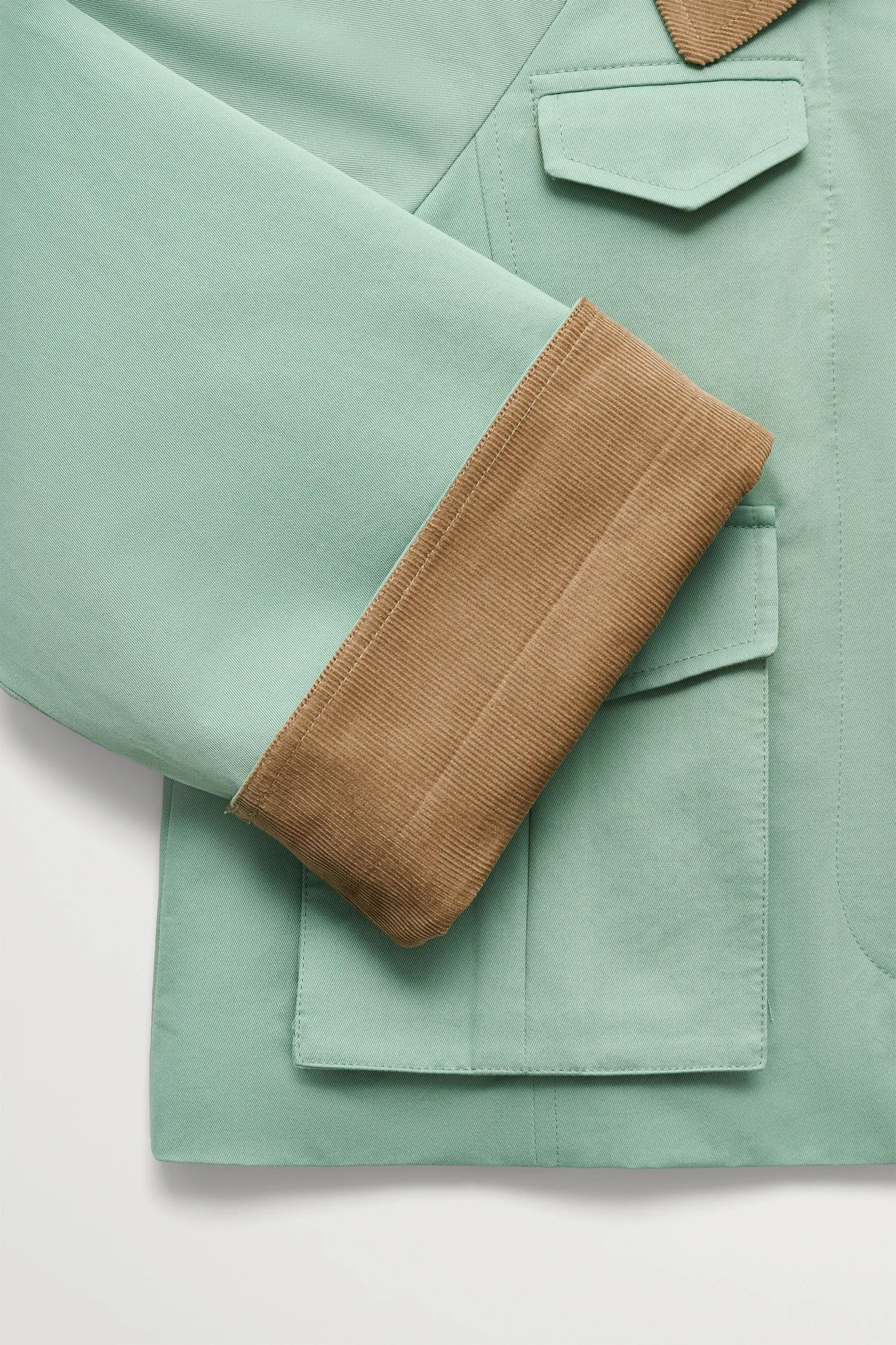 Gaby city jacket - Sage green sold by Skall Studio product image thumbnail 5