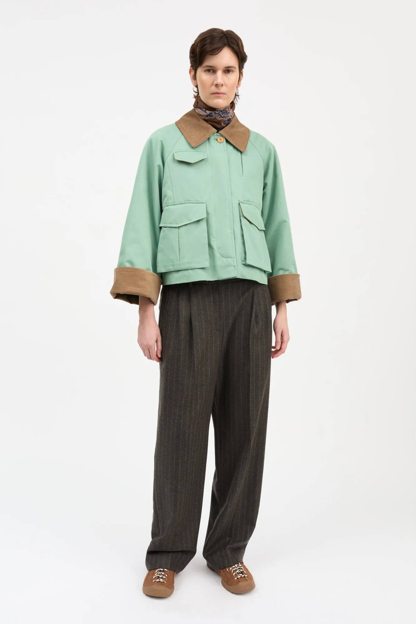 Gaby city jacket - Sage green sold by Skall Studio product image thumbnail 3
