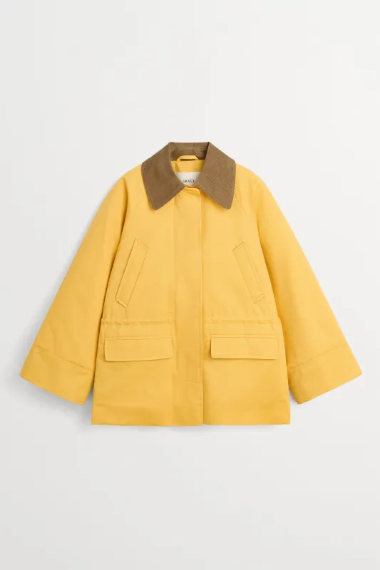 Gaby jacket - Marigold yellow made by Skall Studio